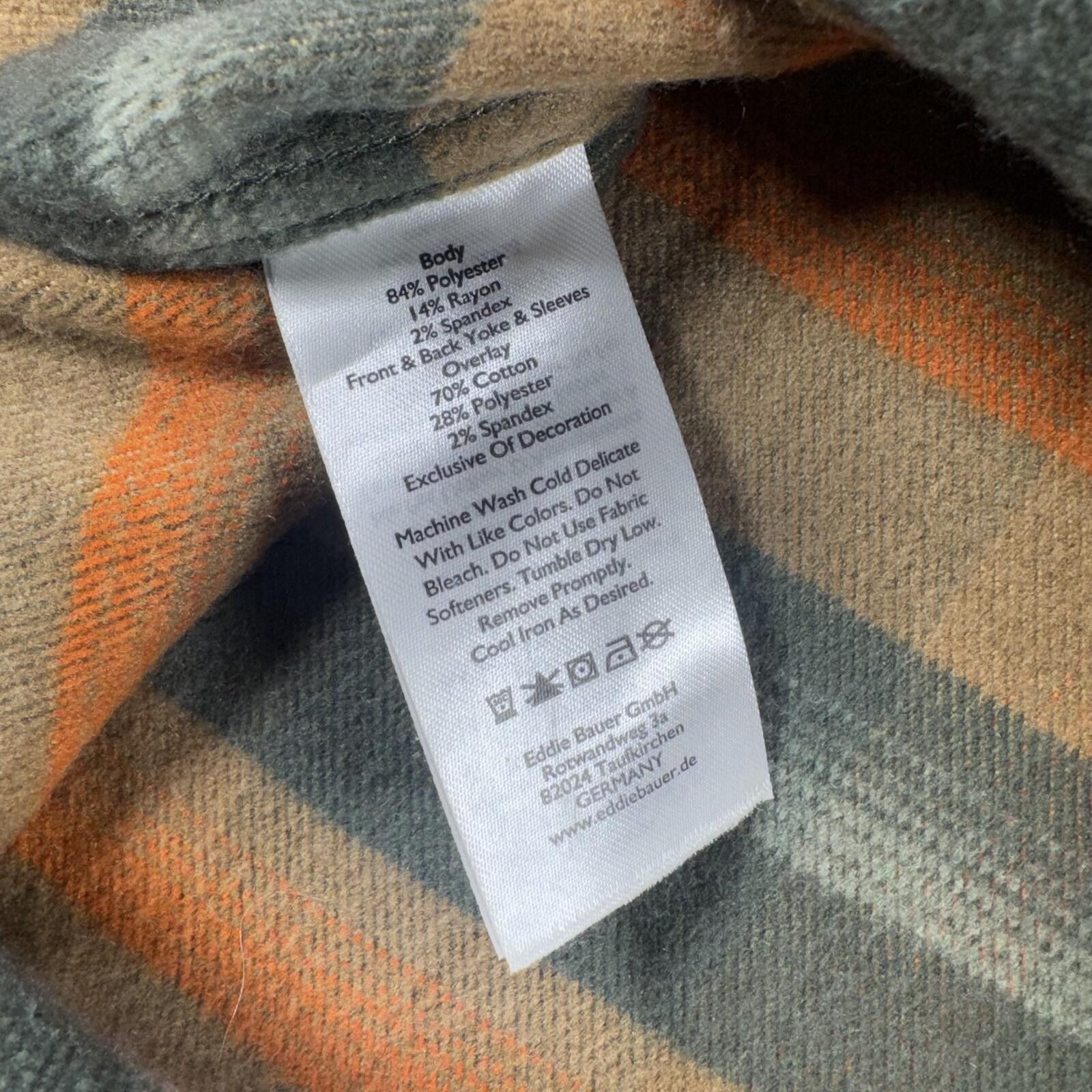 Eddie Bauer Eddie Bauer Shirt Men's M Green Plaid Flannel Heavyweight Size US M / EU 48-50 / 2 - 3 Thumbnail
