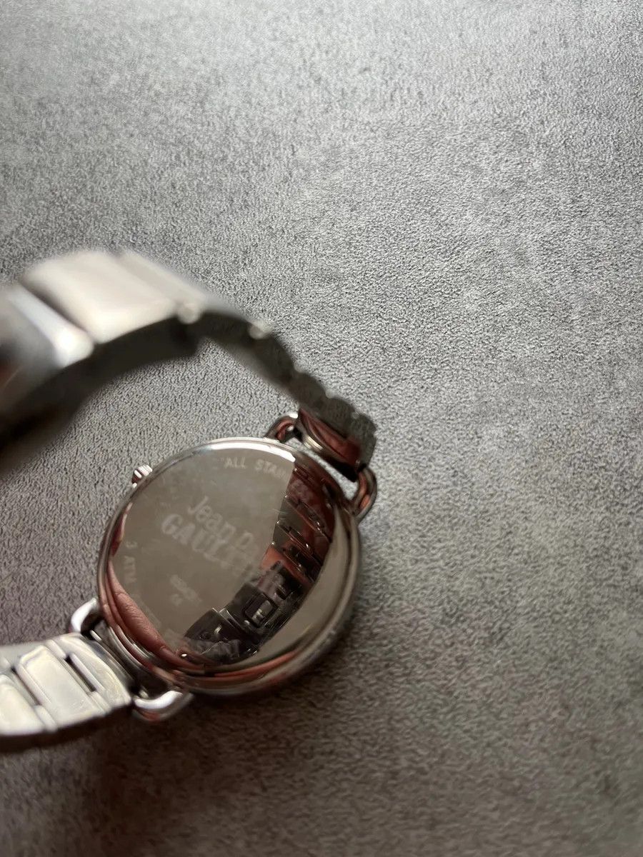 Jean Paul Gaultier × Vintage Jean Paul Gaultier Minimalistic Numerology Silver Watch Size ONE SIZE - 3 Thumbnail