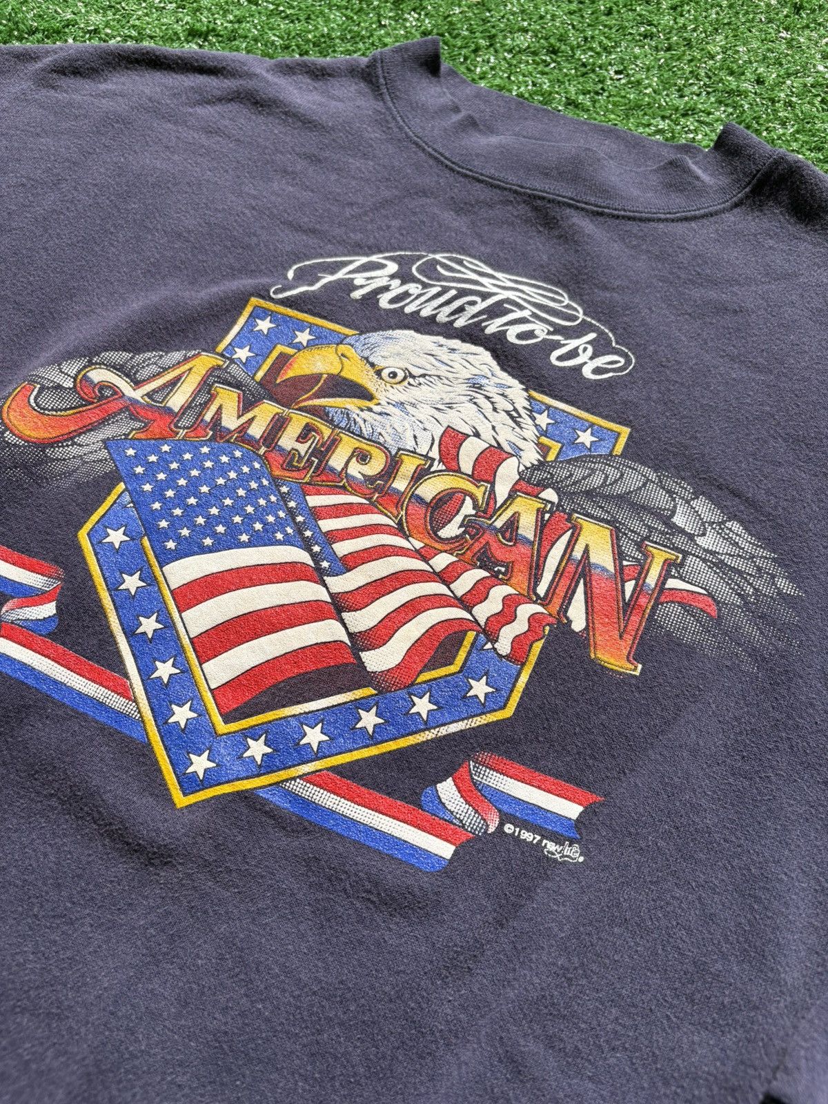 Lee × Vintage Vintage America Crewneck Size US XL / EU 56 / 4 - 6 Thumbnail