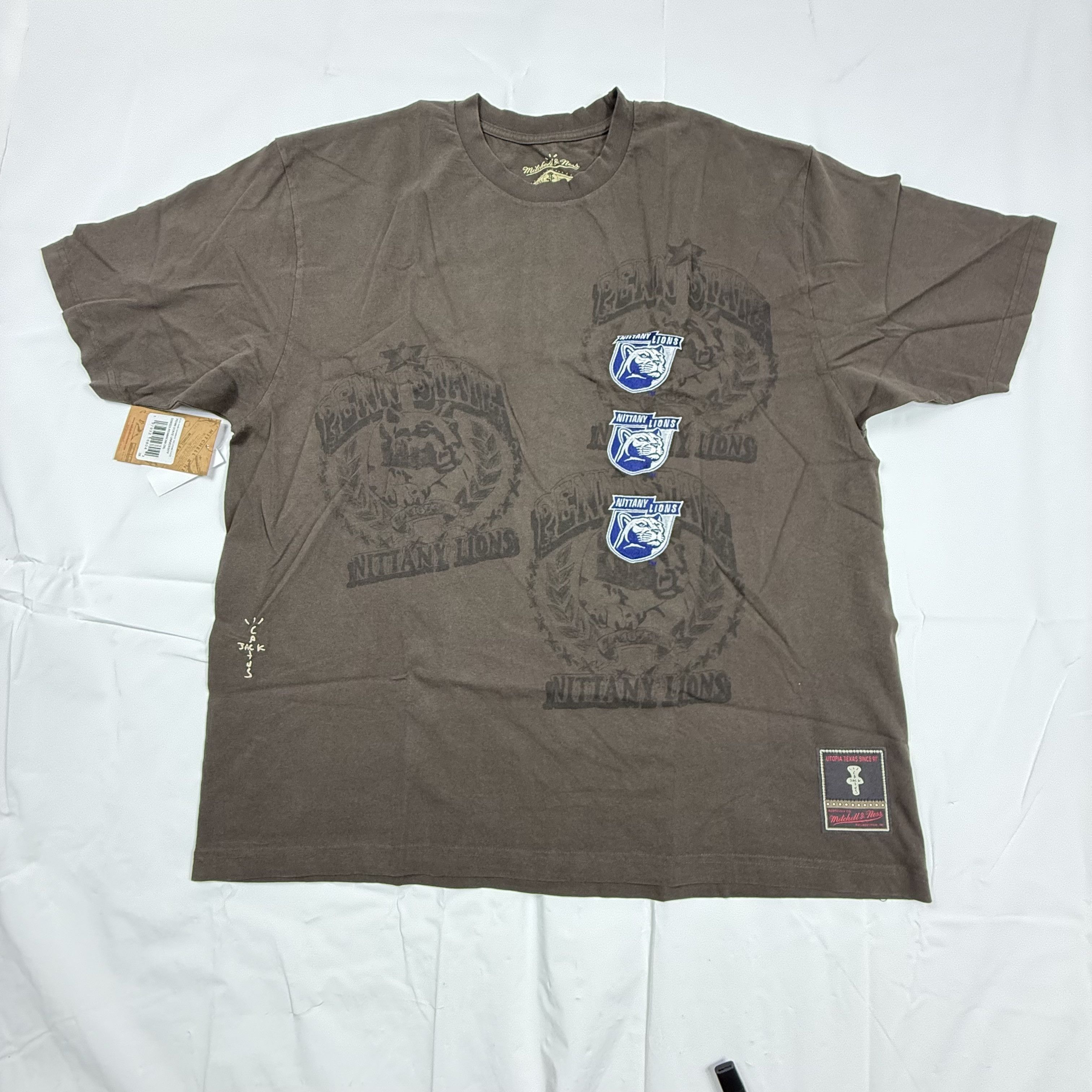 Mitchell & Ness Travis Scott Cactus Jack x Mitchell & Ness T-Shirt Size US XXL / EU 58 / 5 - 1 Thumbnail