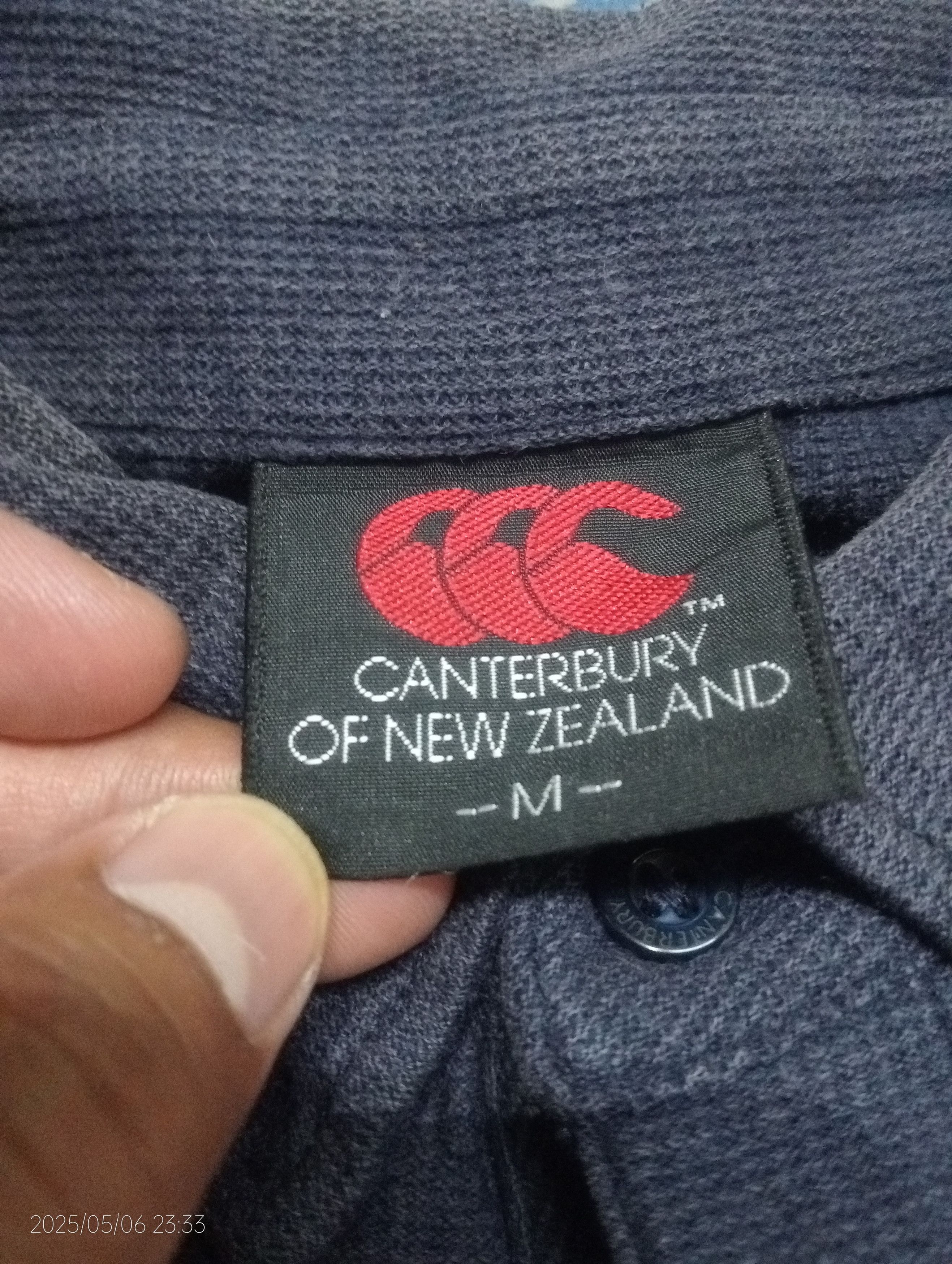 Canterbury of New Zealand Vintage Canterbury of New Zealand Polos Rugby Shirt Size US M / EU 48-50 / 2 - 2 Thumbnail