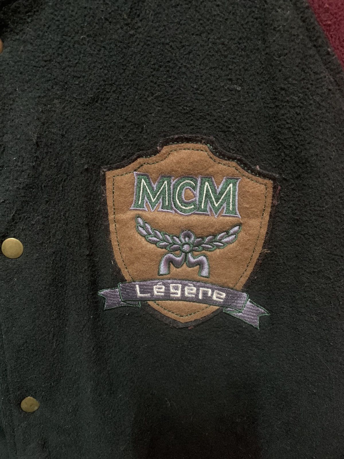 MCM × Vintage Varsity Jacket MCM Size US XL / EU 56 / 4 - 4 Thumbnail