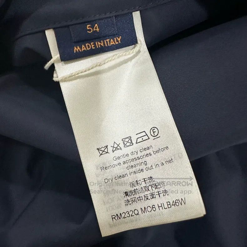 Louis Vuitton Louis Vuitton Dark blue full logo reversible assault jacke Size US L / EU 52-54 / 3 - 5 Thumbnail