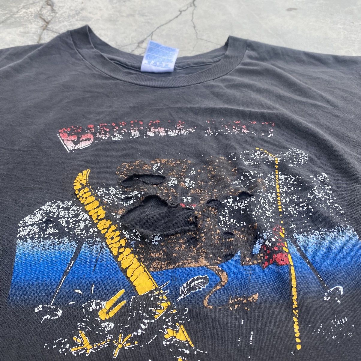 Rap Tees 1990s Distressed Colorado Ski tee Size US L / EU 52-54 / 3 - 3 Thumbnail