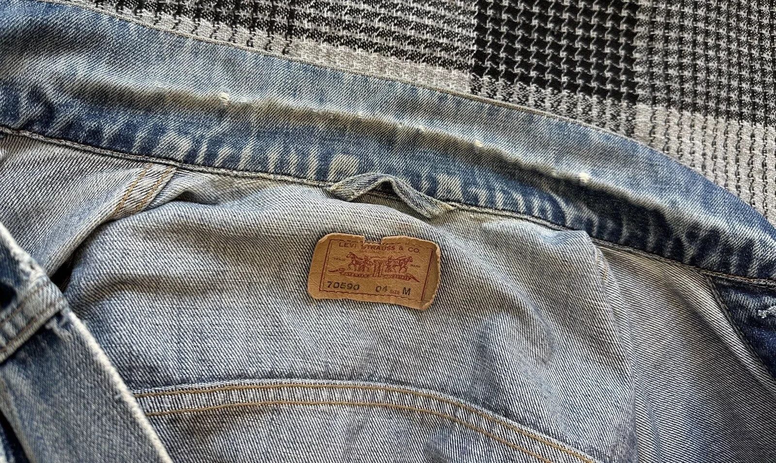 Levi's LEVIS VINTAGE JACKET COAT DENIM WOMENS Washing Distressed Size M / US 6-8 / IT 42-44 - 12 Thumbnail