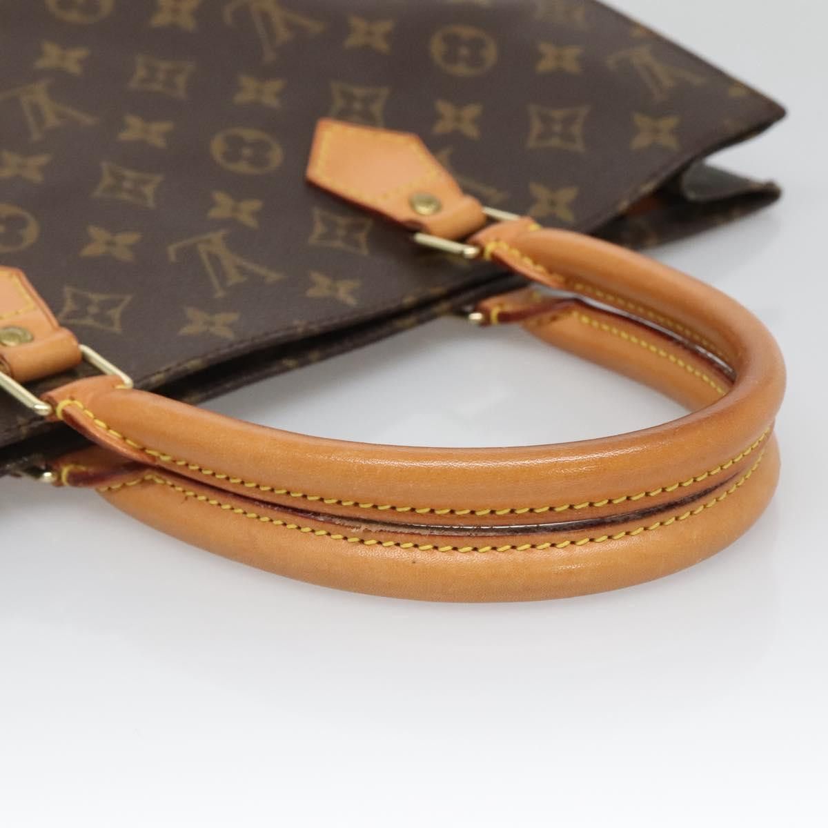 Louis Vuitton LOUIS VUITTON Monogram Sac Plat Hand Bag M51140 Size ONE SIZE - 7 Thumbnail