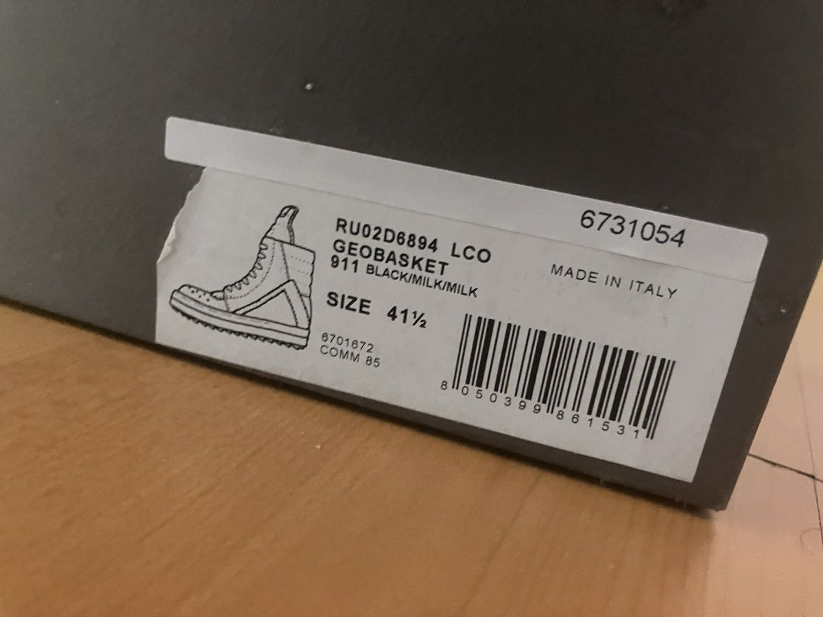 Rick Owens Rick Owens Geobaskets Brand New Size US 8.5 / EU 41-42 - 11 Thumbnail