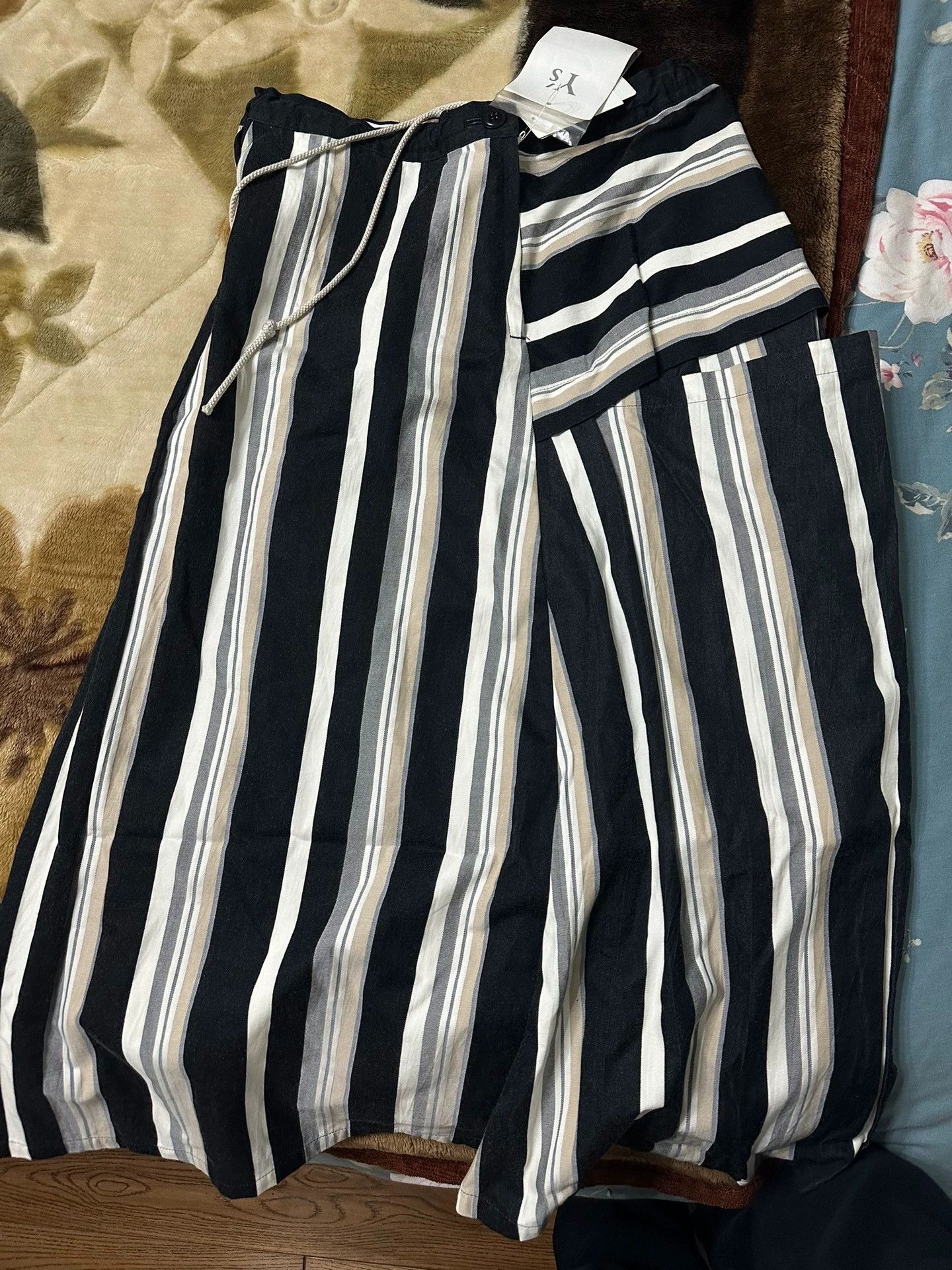 Y's Y's Yohji Yamamoto striped skirt Size 24" / US 00 / IT 34 - 5 Thumbnail