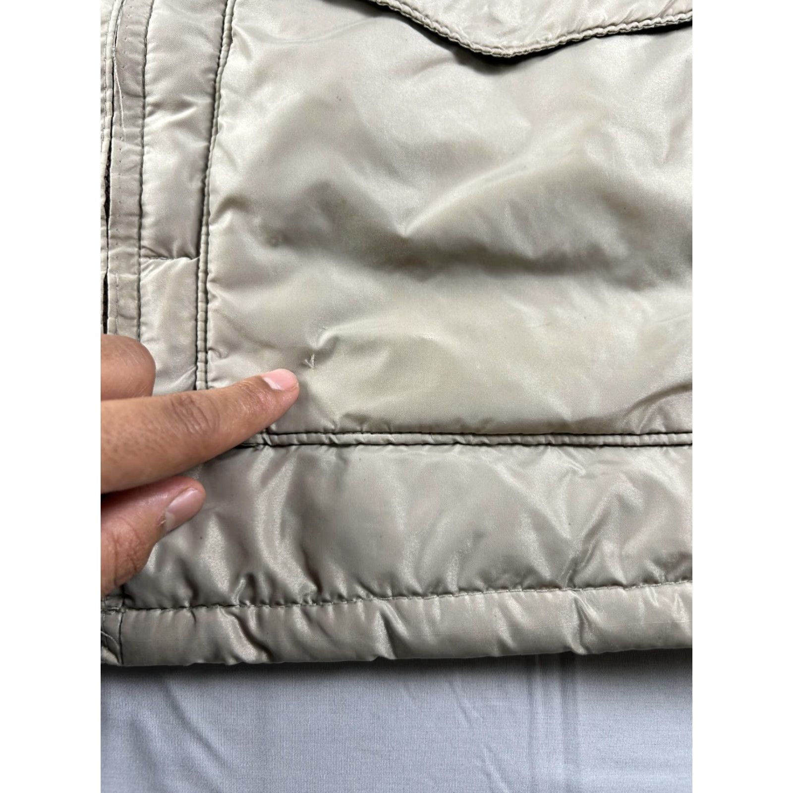 Walls VINTAGE Walls Blizzard-Pruf Jacket Mens XL Puffer Coat Nylon Down Gray Casual, Workwear, 80s Western Size US XL / EU 56 / 4 - 7 Thumbnail