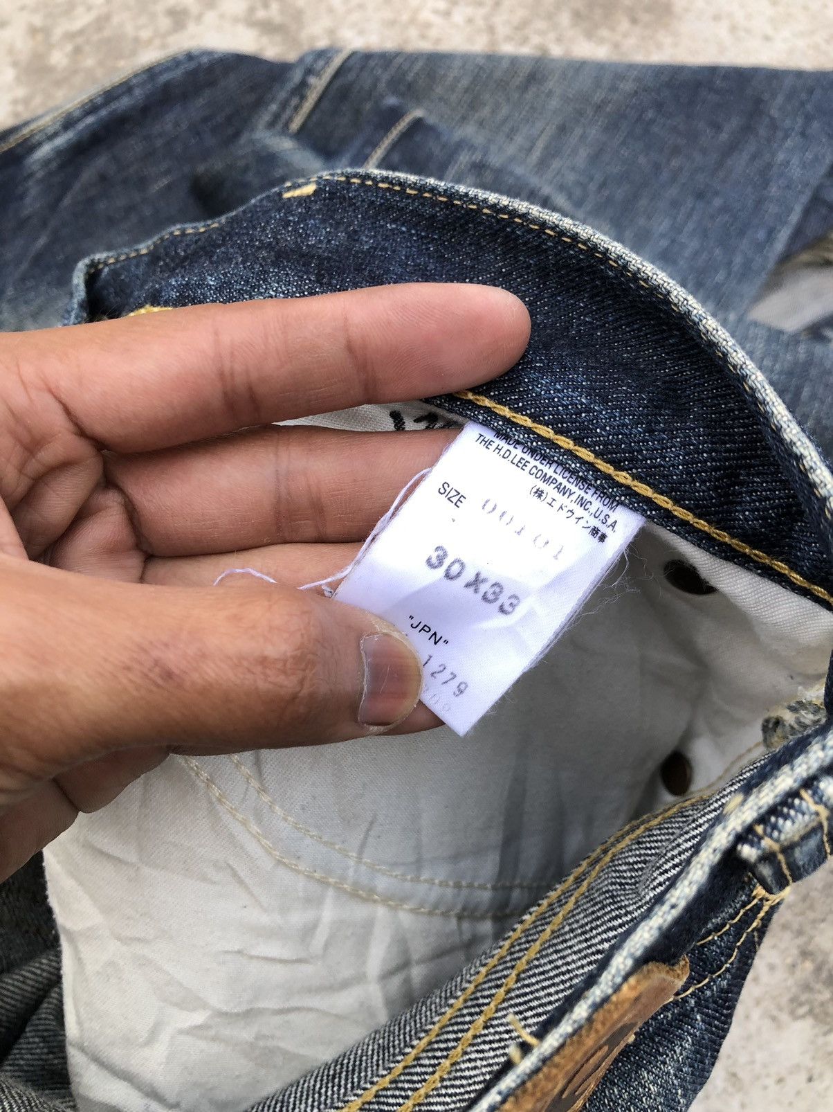 Lee VINTAGE LEE 101Z DISTRESSED DENIM Size US 30 / EU 46 - 4 Thumbnail