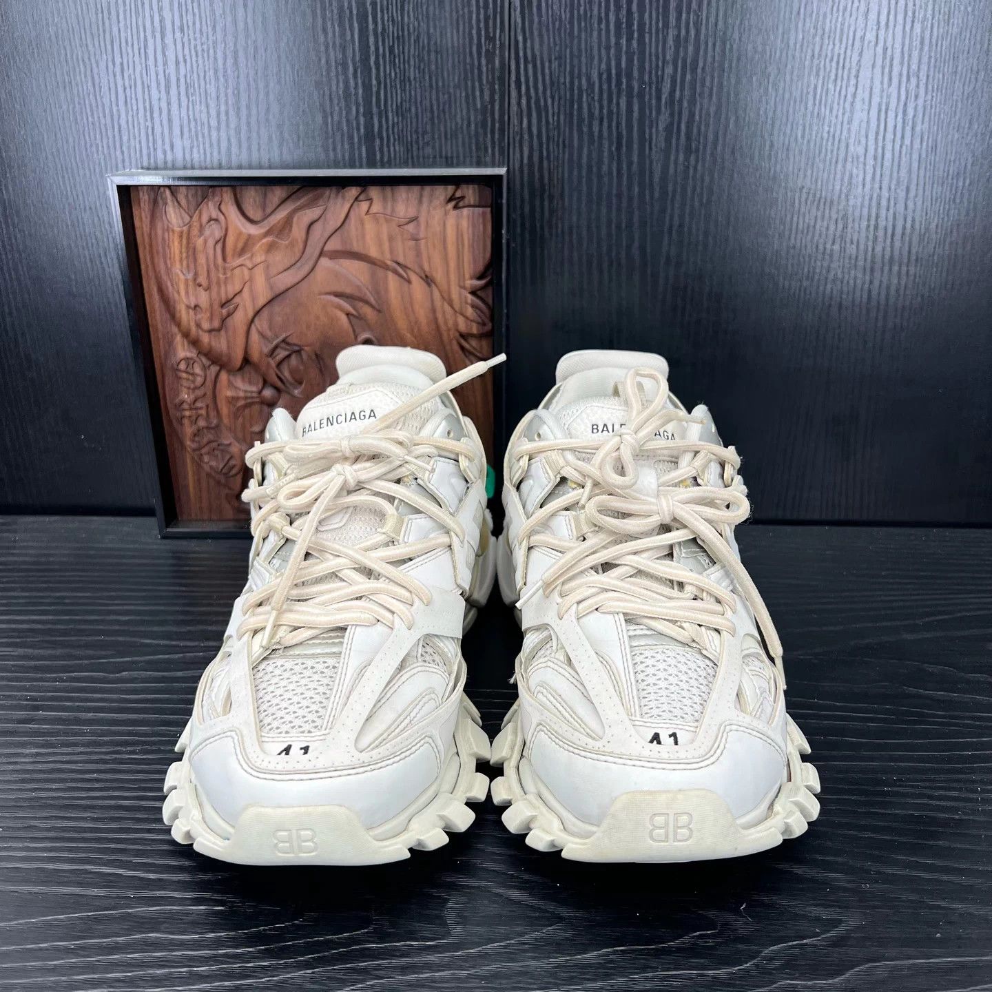 Balenciaga Balenciaga Track White 41 Near New Size US 8 / EU 41 - 8 Thumbnail