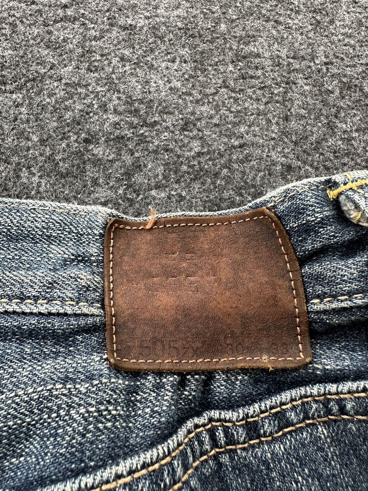 Edwin Vintage Edwin 505zx Orange Tag Selvedge Size 30 D102 Size US 30 / EU 46 - 15 Thumbnail