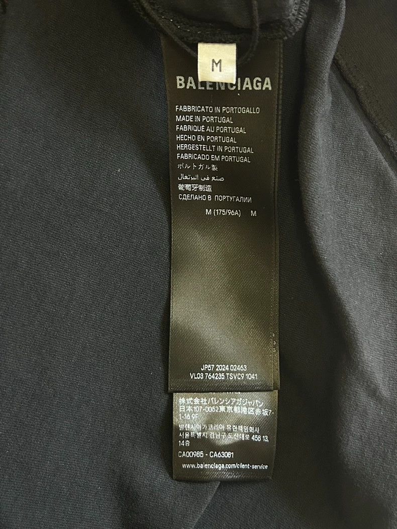 Balenciaga Balenciaga Chest Red Wheat Ear BB Letter Washed Old Loose Size US M / EU 48-50 / 2 - 4 Thumbnail
