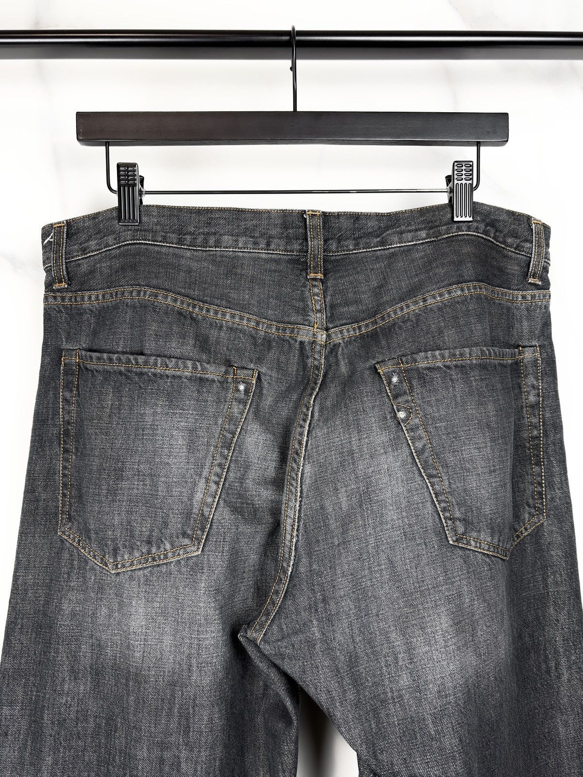 Gucci Gucci Tom Ford Vintage Bootcut Faded Gray Denim Jeans Size US 36 / EU 52 - 4 Thumbnail