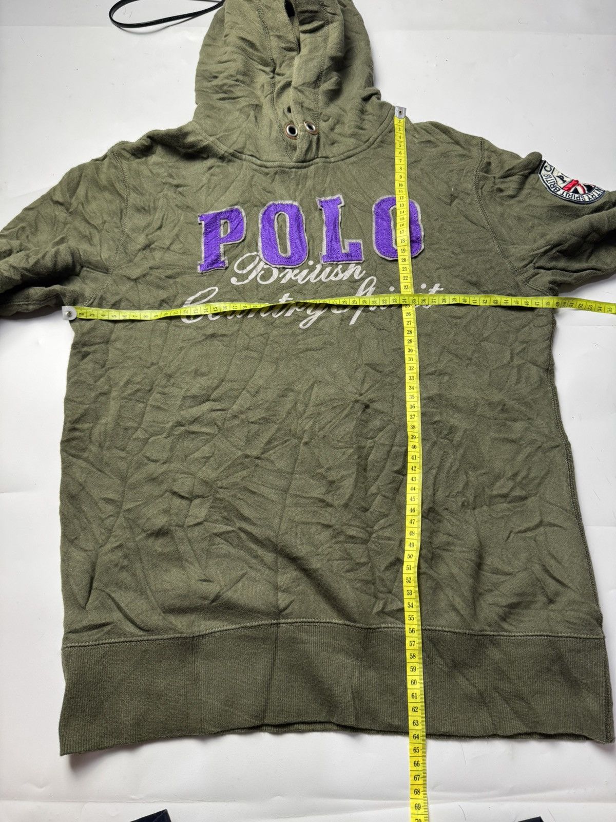 If Six Was Nine × Japanese Brand × Polo Ralph Lauren Polo British England Hoodie Size US M / EU 48-50 / 2 - 6 Thumbnail