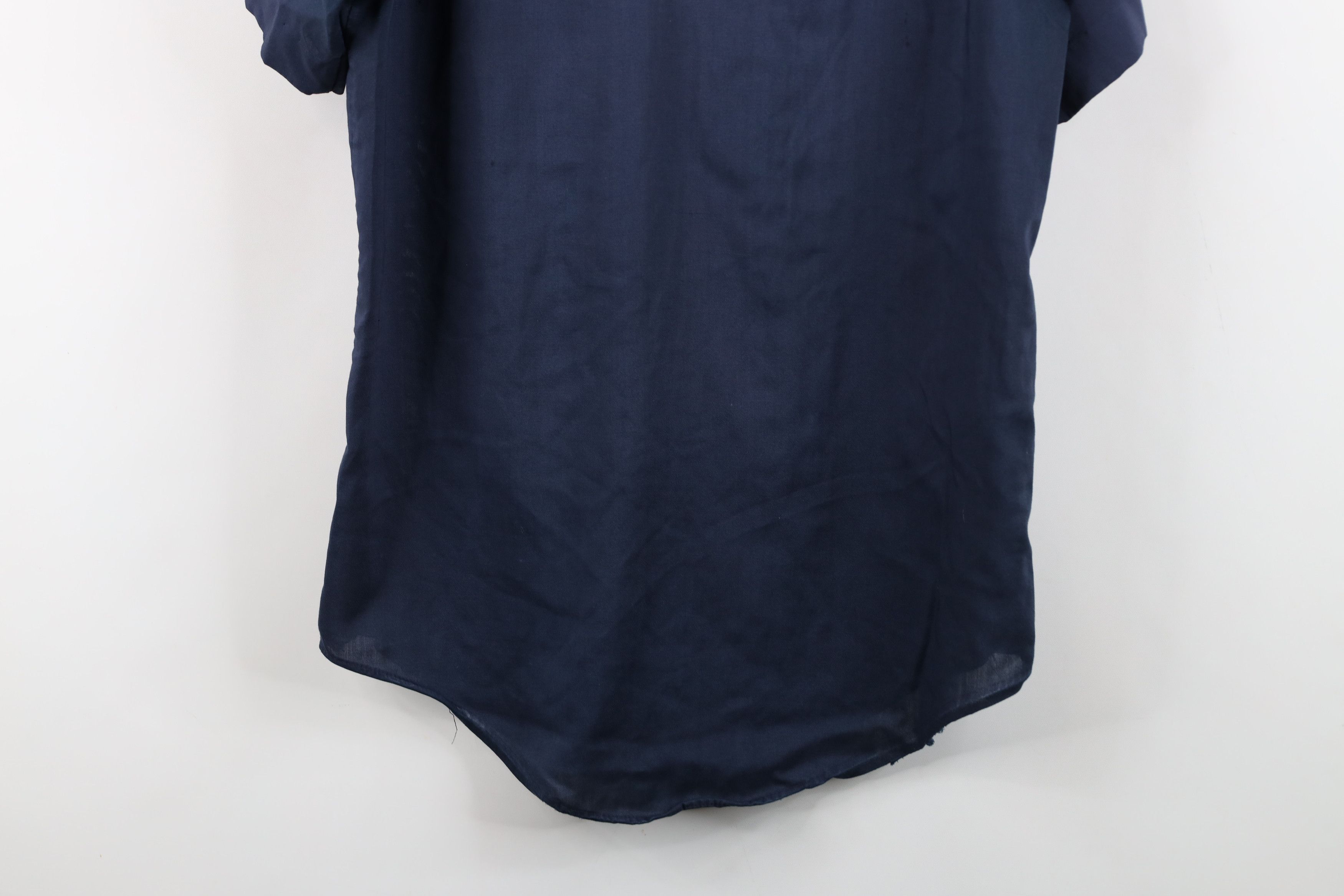 Lee Vintage 70s Lee Workwear Mechanic Button Shirt Blue USA Size US M / EU 48-50 / 2 - 15 Thumbnail
