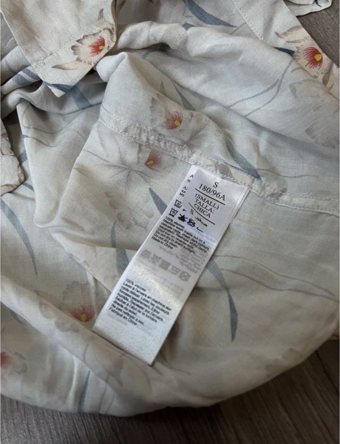 NWT Allsaints Aaru Shirt Summer Beach Hawaiian Floral