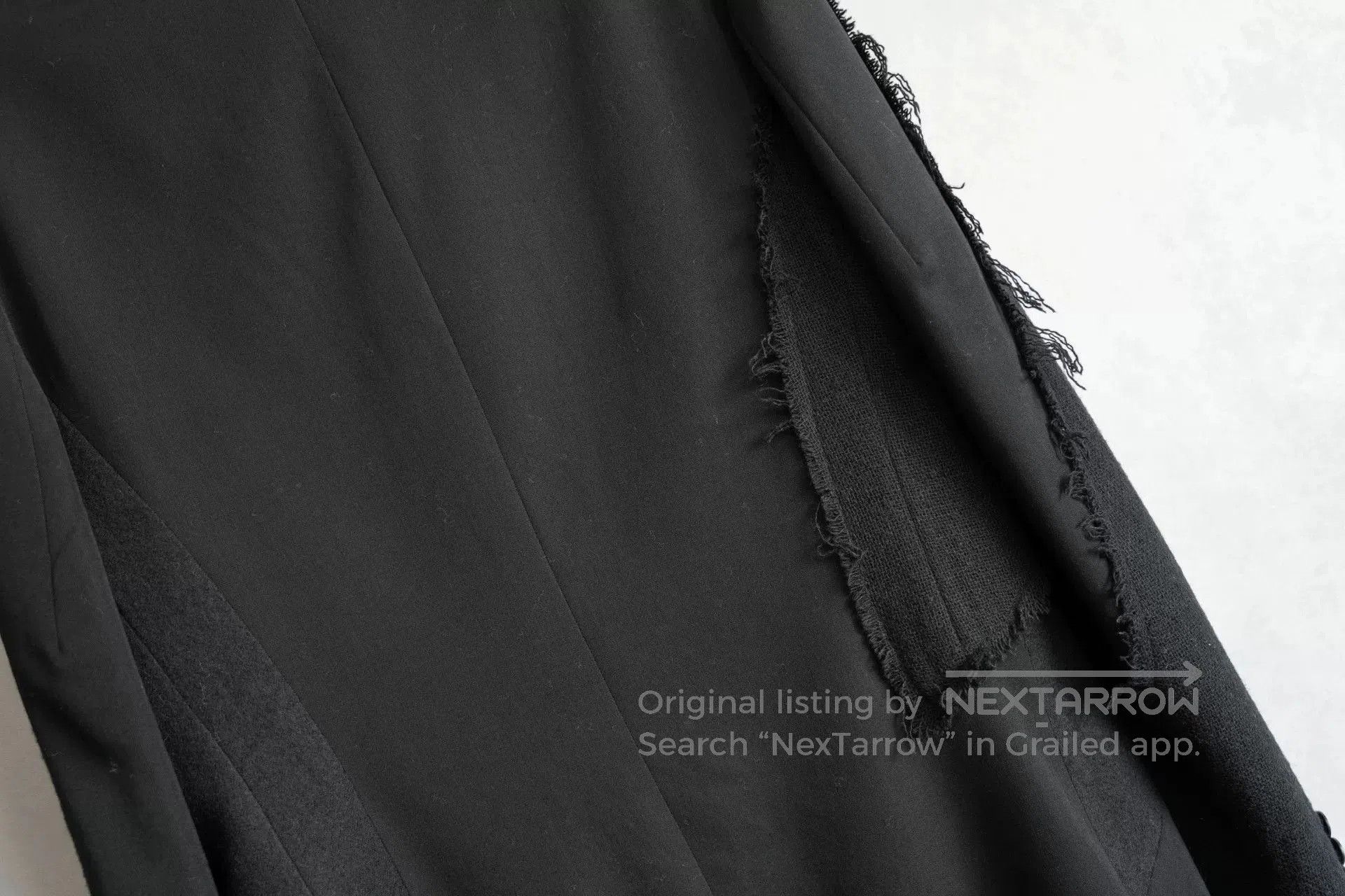 Yohji Yamamoto Yohji Yamamoto Knitted Patchwork Jacket. Size US M / EU 48-50 / 2 - 6 Thumbnail