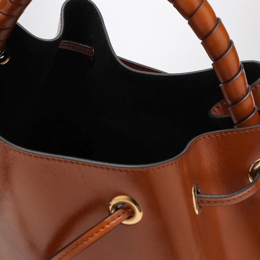 Chloe o1d2blof0824 Size : OS / Leather Bucket Bags in Brown Size ONE SIZE - 4 Thumbnail