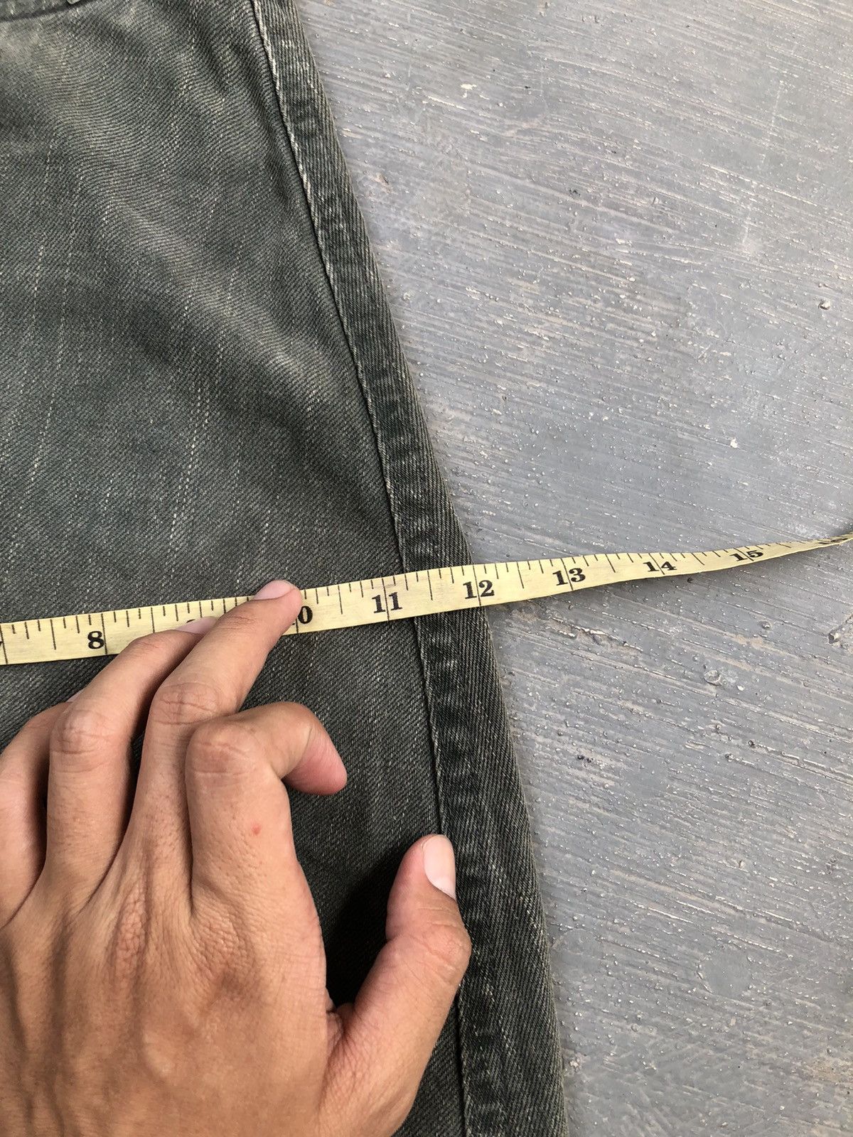 Japanese Brand × Le Grande Bleu (L.G.B.) Cimarron Twisted Flared Denim Size US 30 / EU 46 - 12 Thumbnail