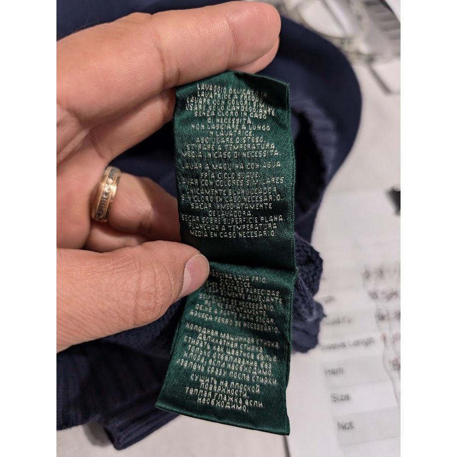Ralph Lauren o1rshd1 CC20 Sweater in Blue Size US M / EU 48-50 / 2 - 14 Thumbnail