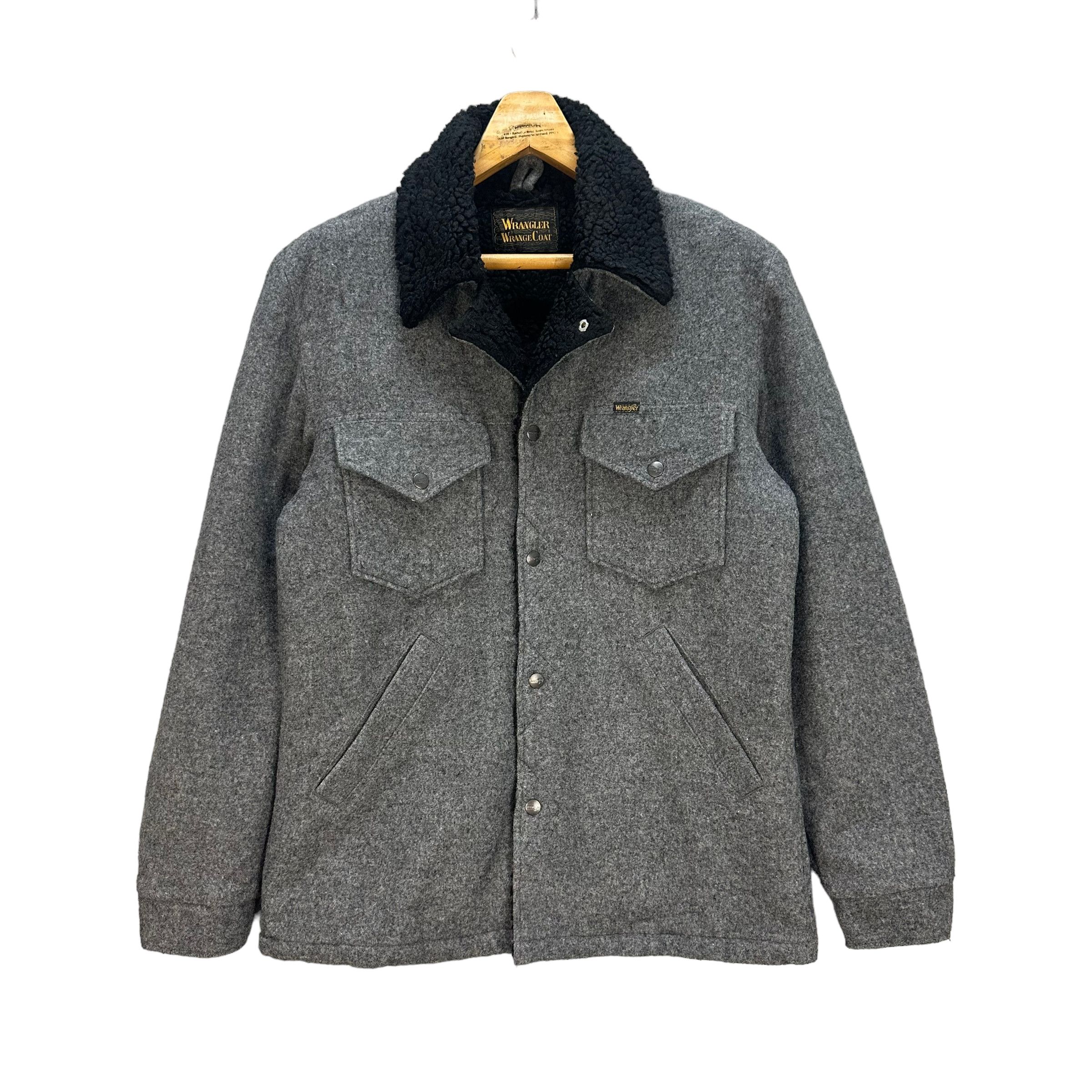 Wrangler WRANGLER WRANGE COAT WOOL SHERPA JACKET #7962-192 Size US L / EU 52-54 / 3 - 1 Thumbnail