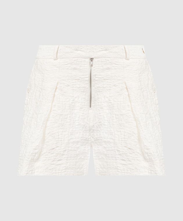 Jil Sander o1w1db10825 Shorts in Beige Size 26" / US 2 / IT 38 - 1 Thumbnail