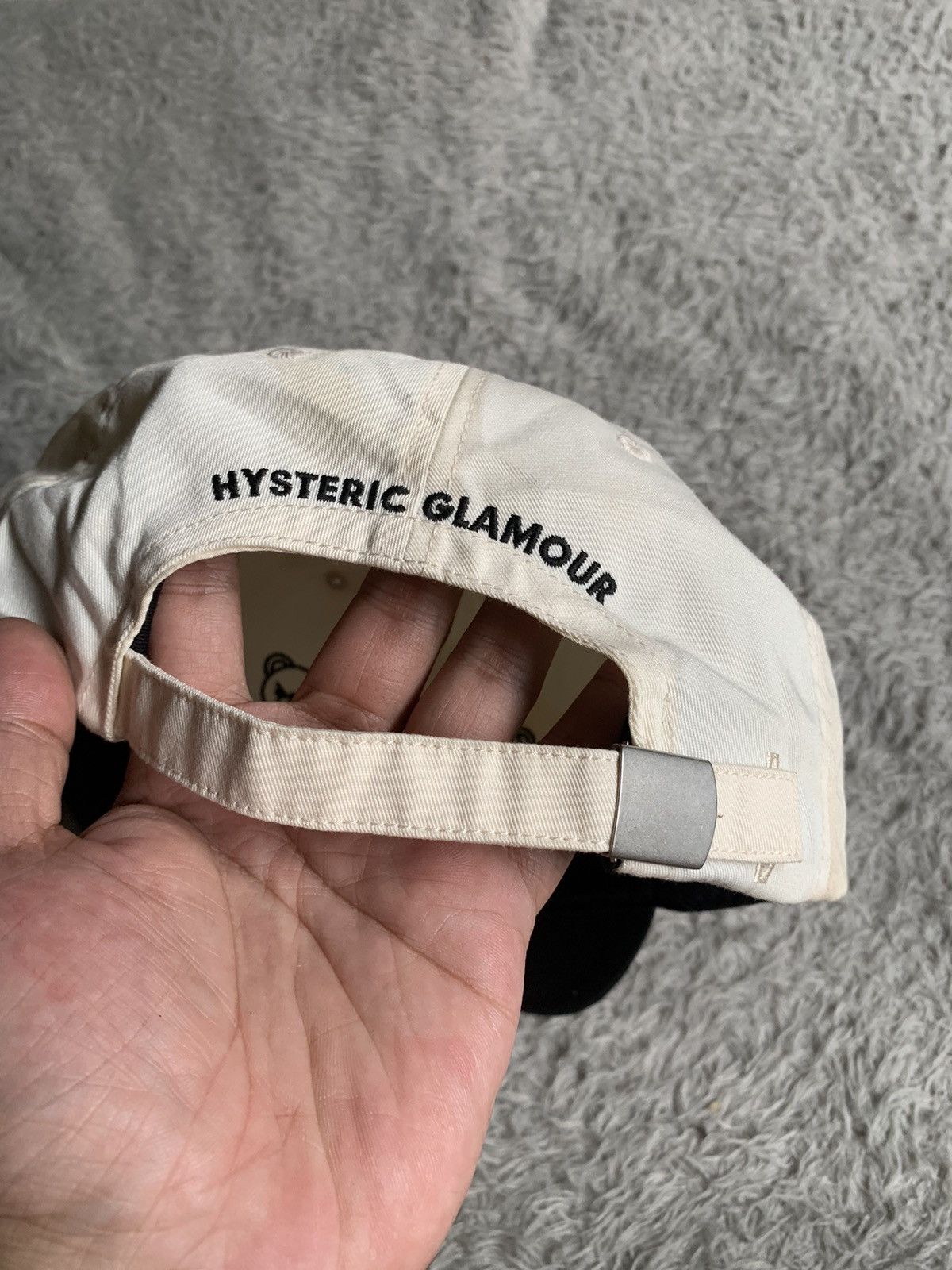 Hysteric Glamour Hysteric Glamour Fuck Bear Two Tone Cap Hat Size ONE SIZE - 3 Thumbnail
