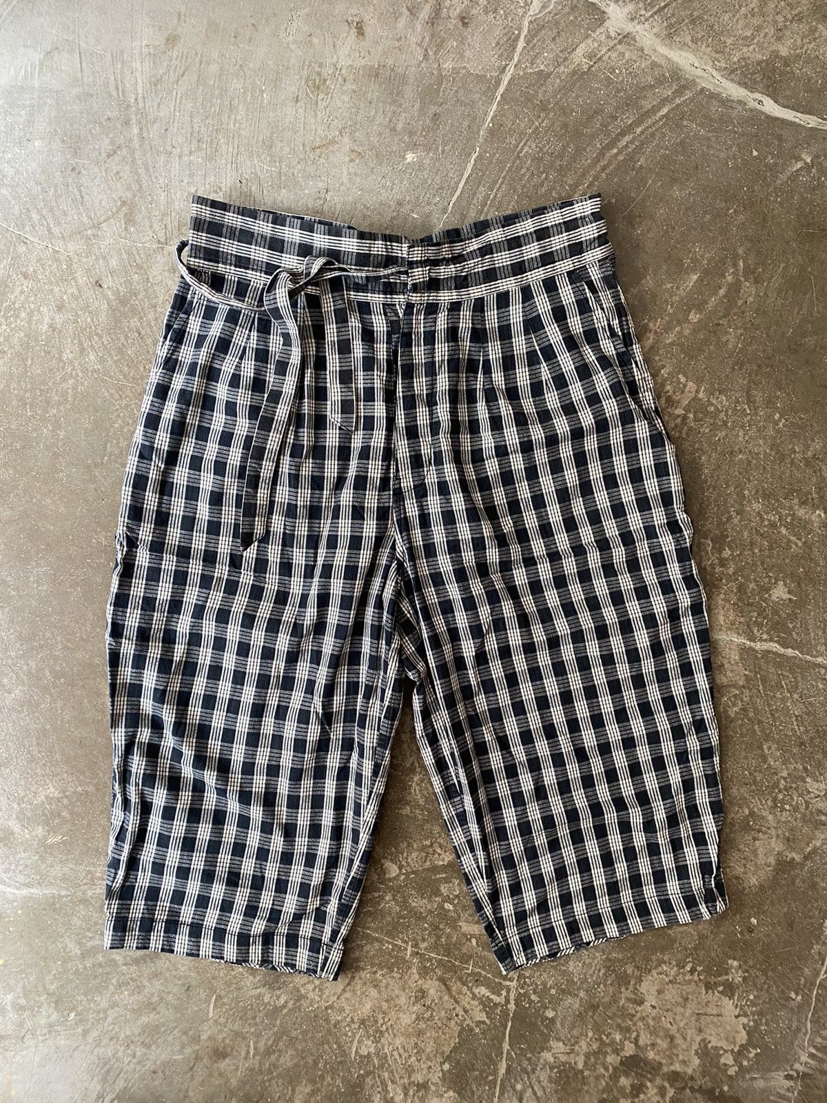 Porter Classic Porter Classic Palaka Wide Pants Kapital 45r Junya Watanabe Size US 34 / EU 50 - 1 Thumbnail