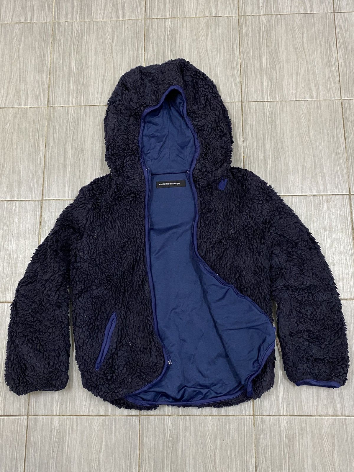 mercibeaucoup Vintage Mercibeaucoup Sherpa Hoodie Jacket Size US M / EU 48-50 / 2 - 5 Thumbnail