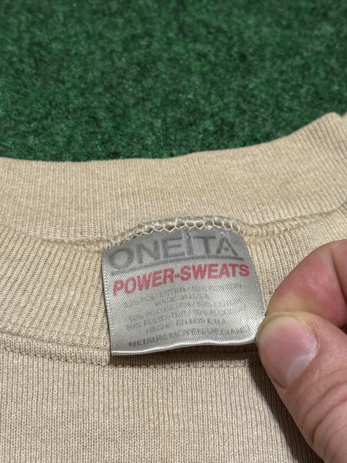 Vintage Oneita Lion Graphic Vintage Crewneck 90s 20x27 Sweatshirt Size US M / EU 48-50 / 2 - 3 Thumbnail