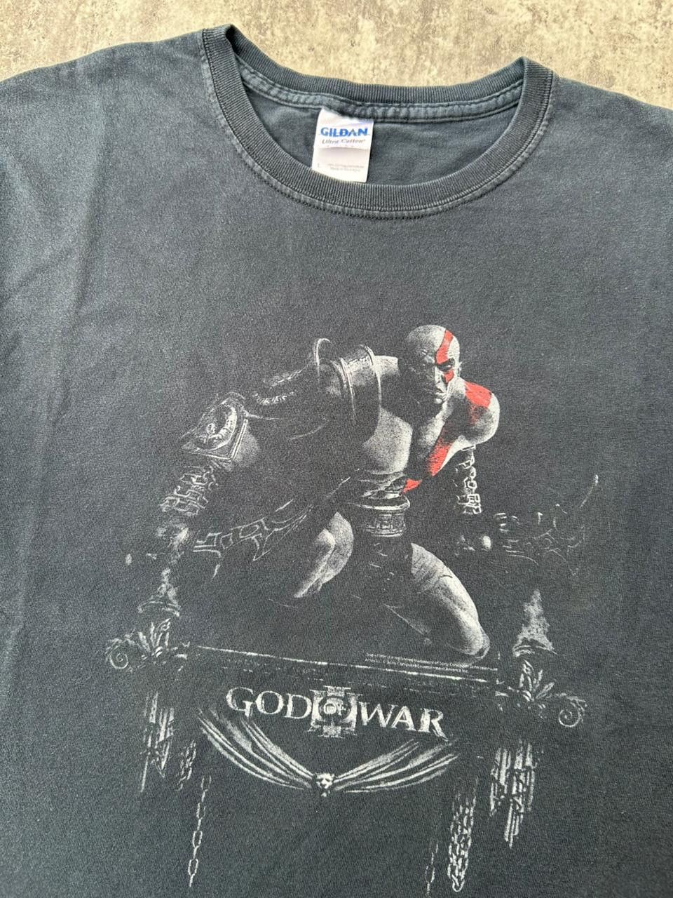 The Game God Of War 3 Kratos Official tee Size US XL / EU 56 / 4 - 2 Thumbnail