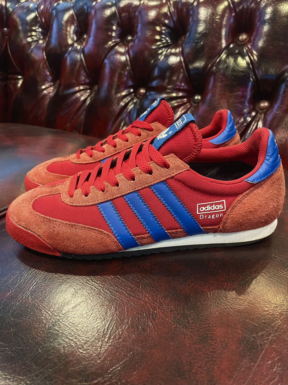 Adidas Dragon Men's 2012 Red Casual Shoes US EU 40