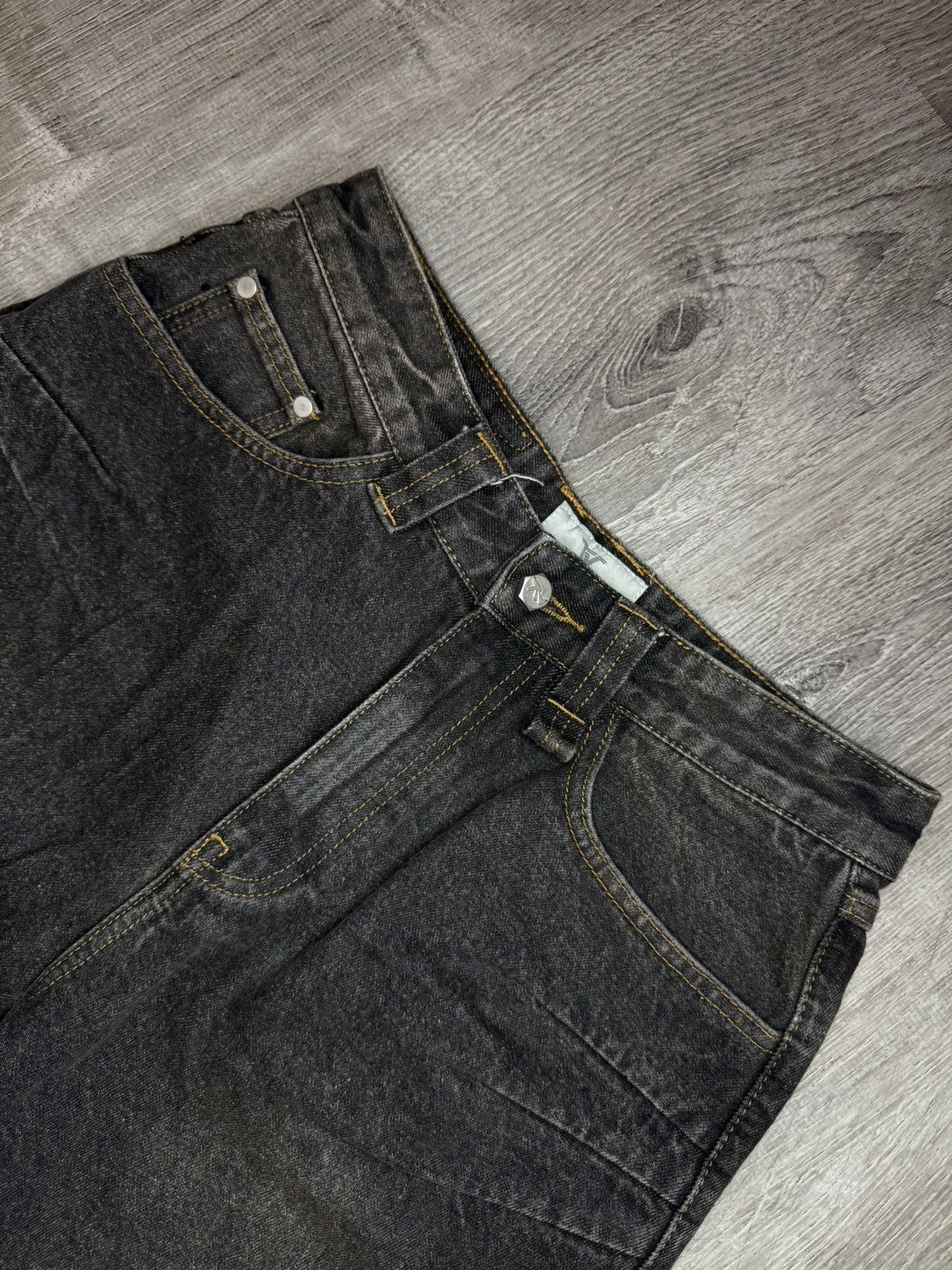 Trendt Vision Trendt Vision Mud Wash Basic Jorts (XS) Size US 29 - 3 Thumbnail