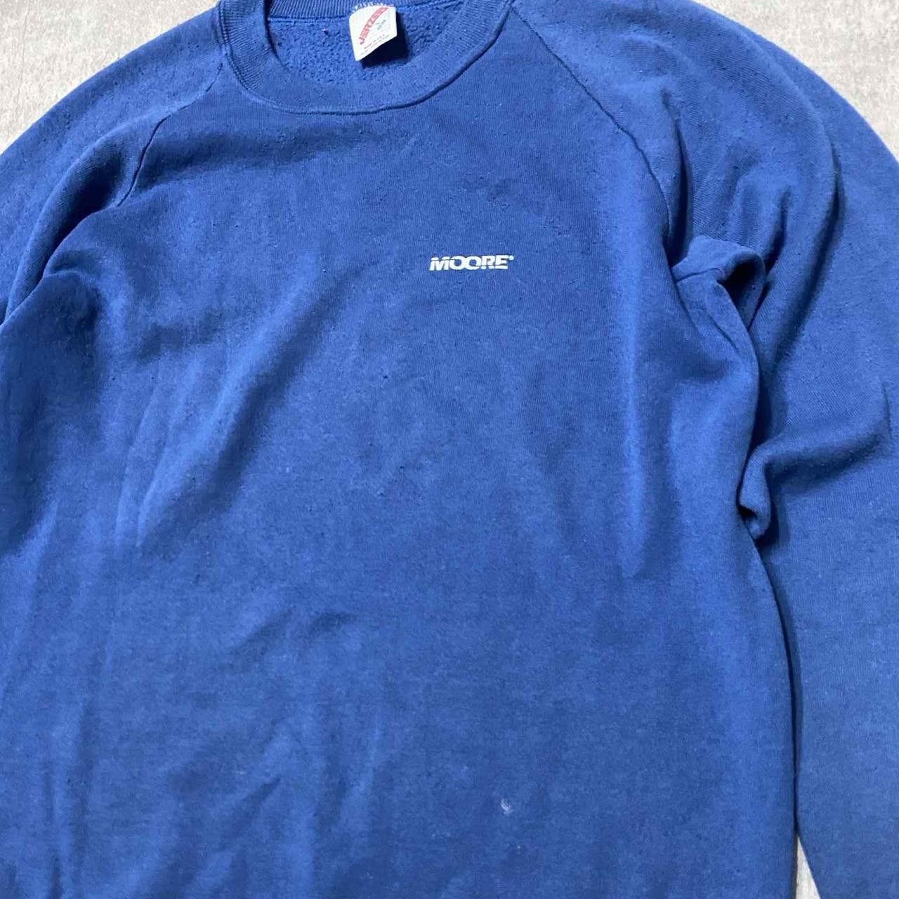 Other Blue vintage Moore crewneck sweatshirt Size US L / EU 52-54 / 3 - 5 Thumbnail