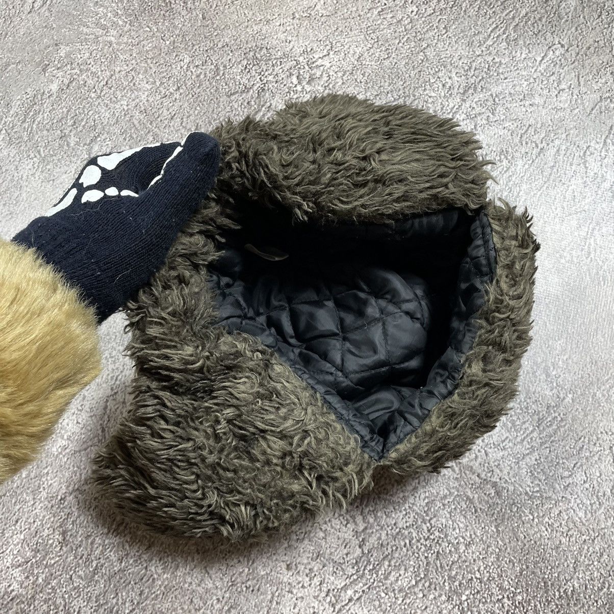 Vintage Vintage 90s Mohair Ushanka Beanie Faux Fur Grunge Baggy OS Size ONE SIZE - 5 Thumbnail