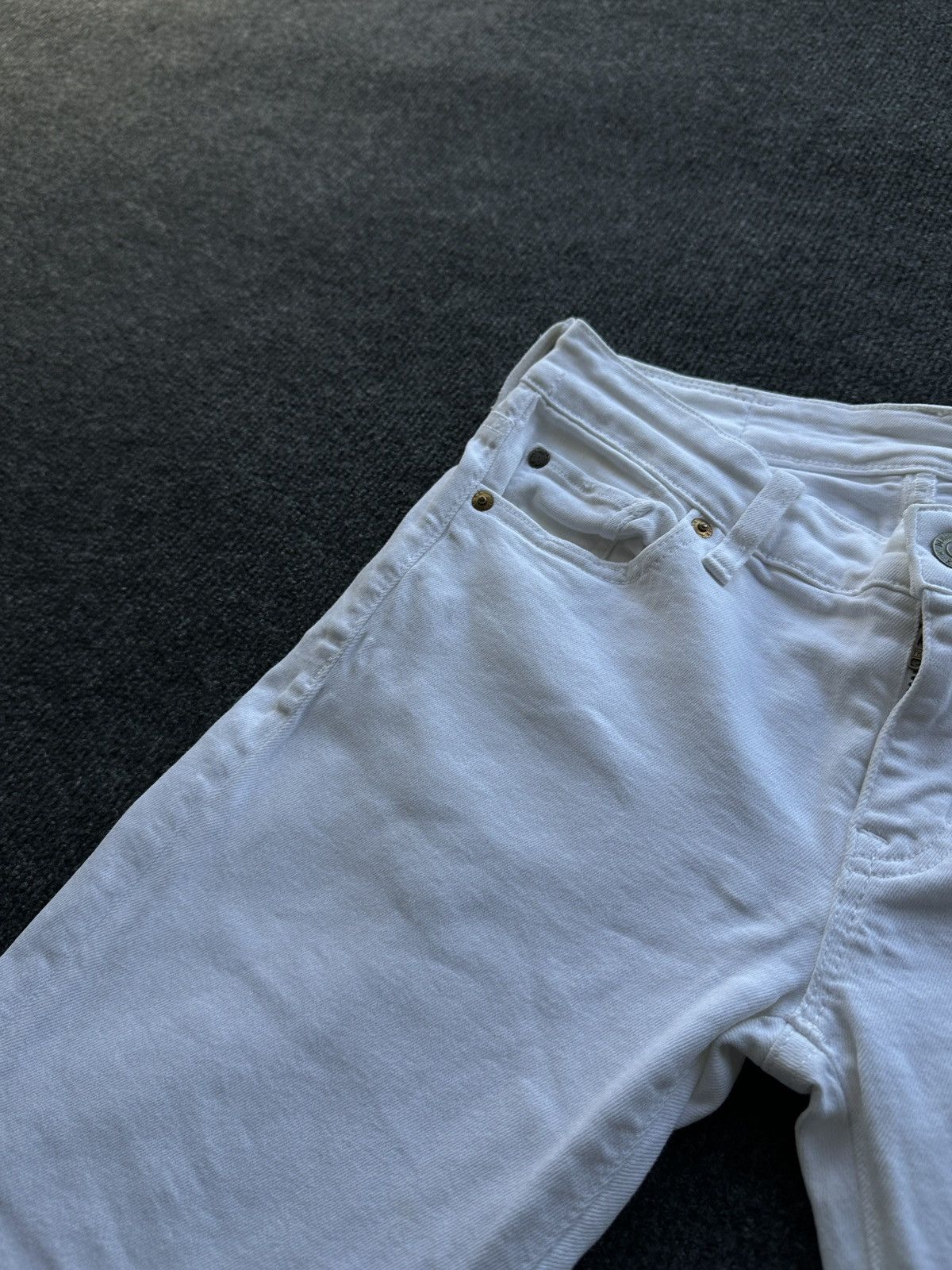 Denim & Supply Ralph Lauren 🚨RARE DENIM SUPPLY RALPH LAUREN WOMEN DENIM JEANS FLAG LOGO Size 26" / US 2 / IT 38 - 4 Thumbnail