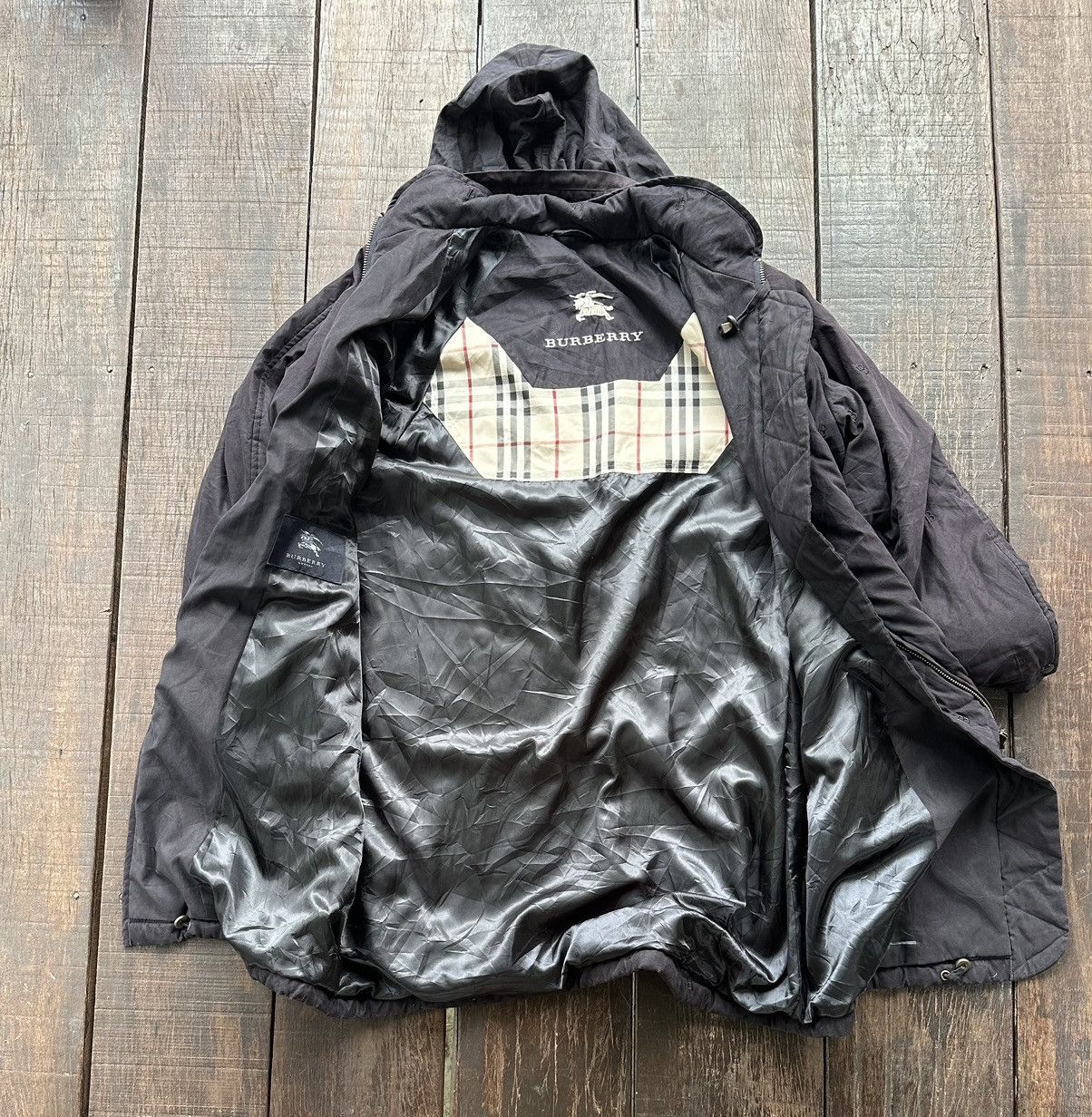 Burberry Burberry long jacket rare design Size US L / EU 52-54 / 3 - 3 Thumbnail