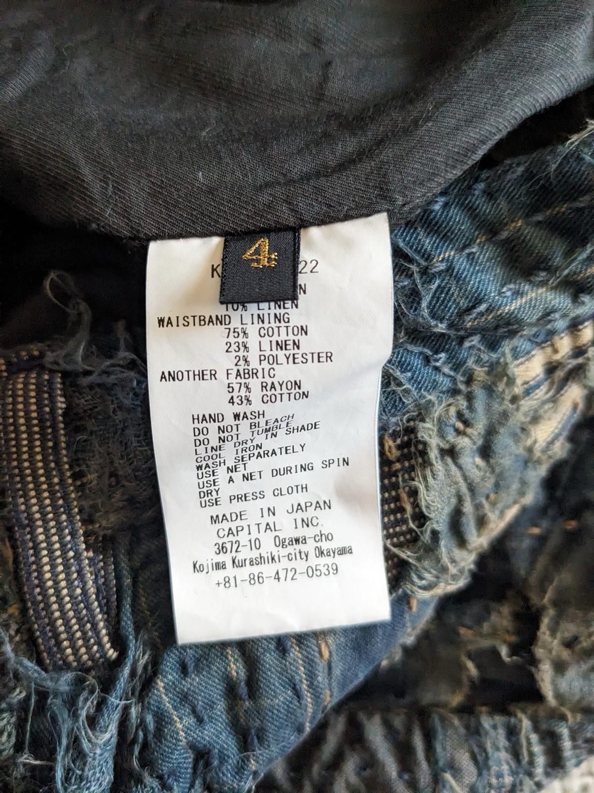 Kapital Kapital Boro Short Pants Size 4 Size US 36 / EU 52 - 4 Thumbnail