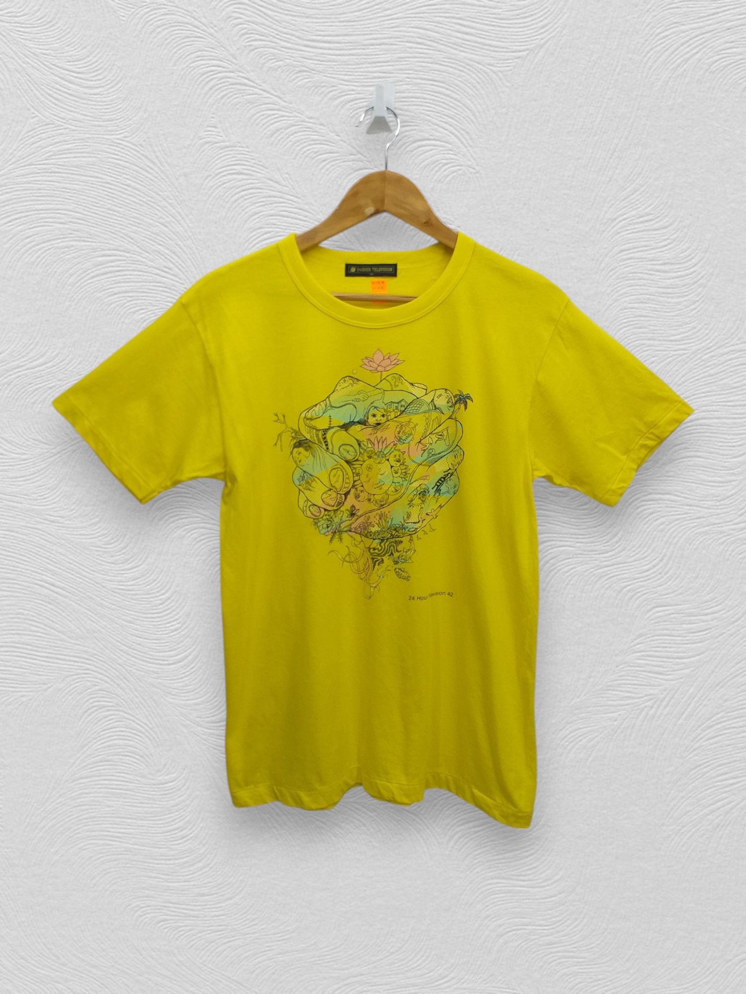 Japanese Brand Vintage 24 Hour Television Medium T Shirt -C015 Size US M / EU 48-50 / 2 - 1 Thumbnail