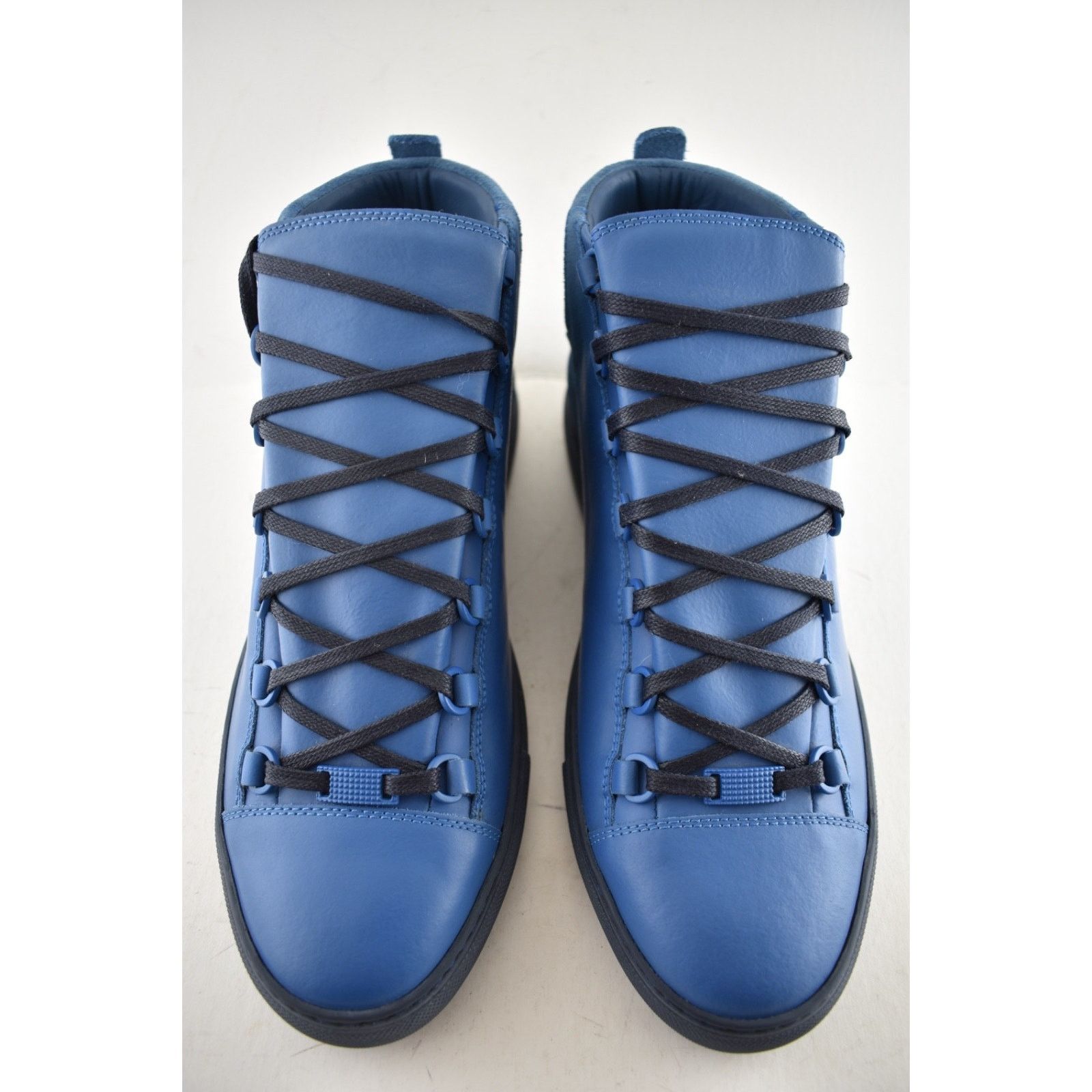 Balenciaga Balenciaga Mens Arena Blue Suede High Top Sneaker 43 10 Size US 10 / EU 43 - 5 Thumbnail