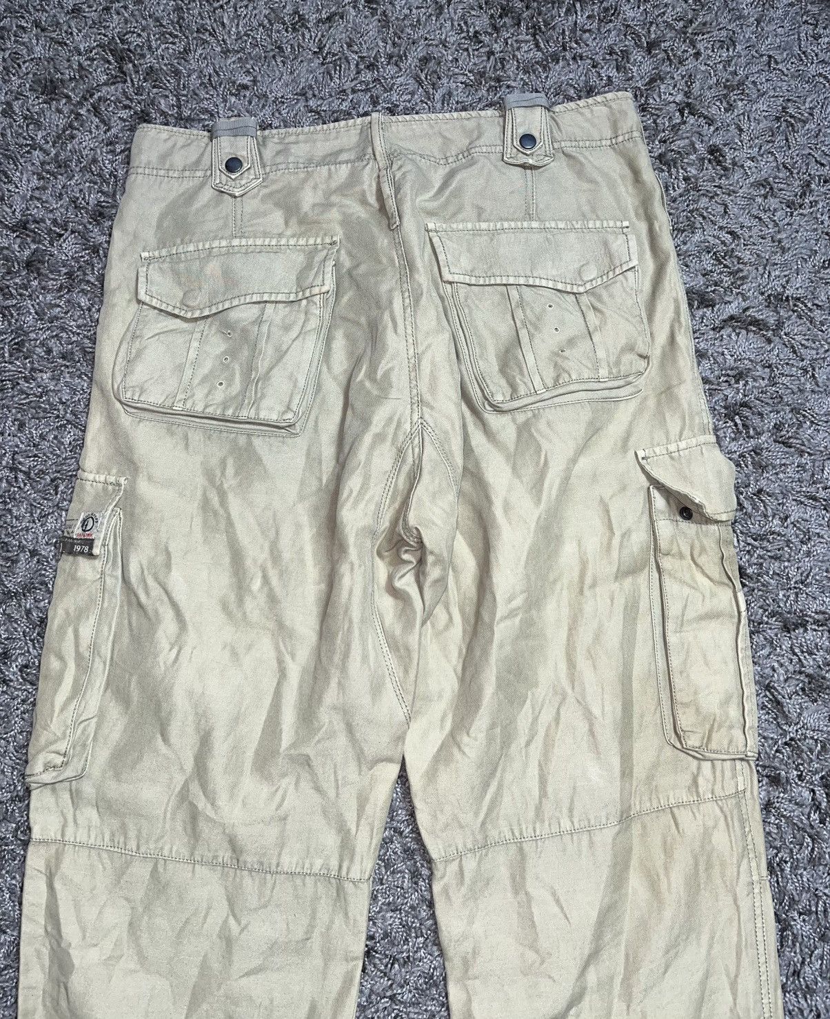 Diesel DIESEL CARGO MILITARY JPN Y2K STYLE PANTS Size US 34 / EU 50 - 10 Thumbnail