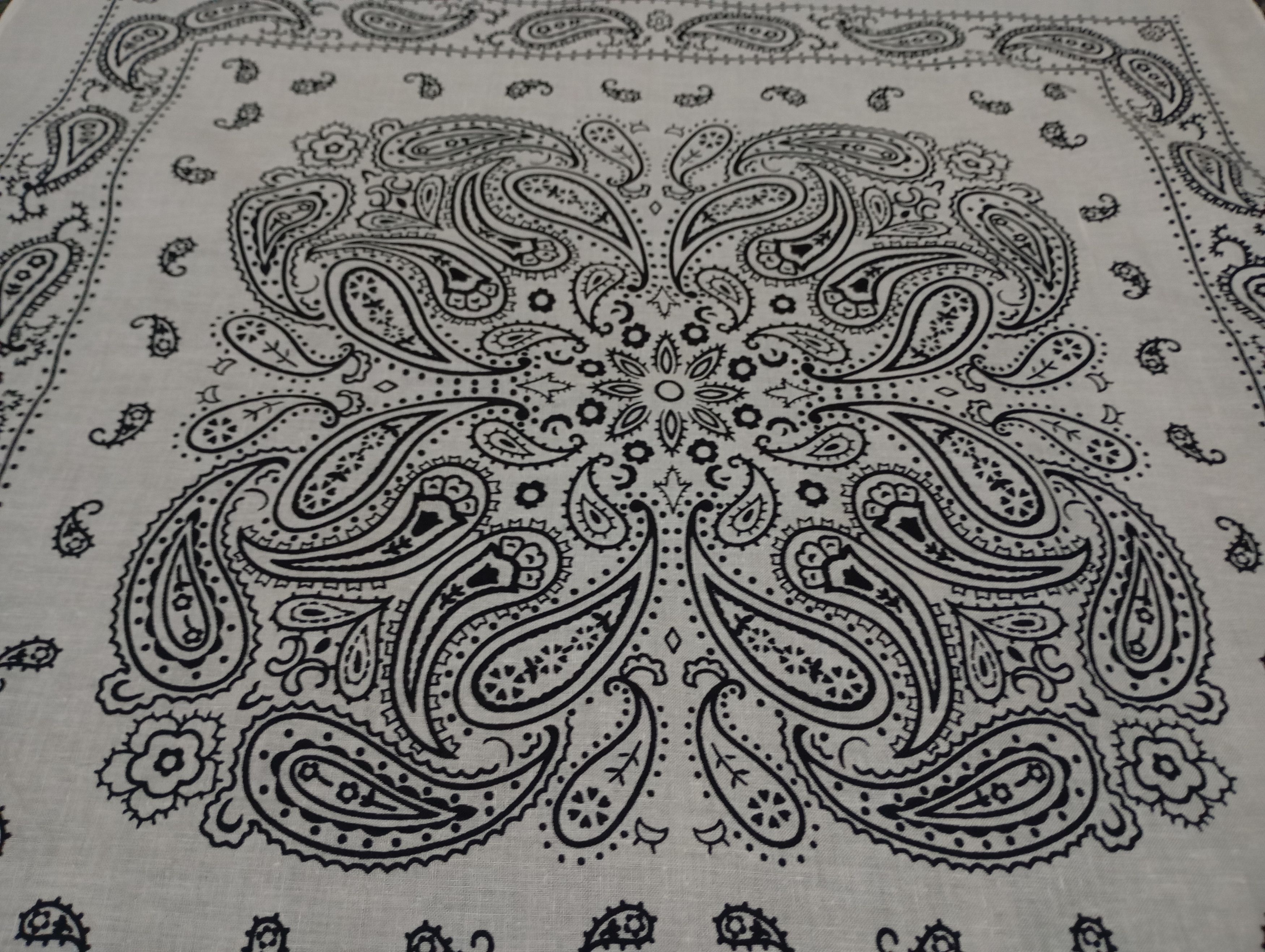 Vintage Vintage Paisley Bandana Bandana Size ONE SIZE - 3 Thumbnail