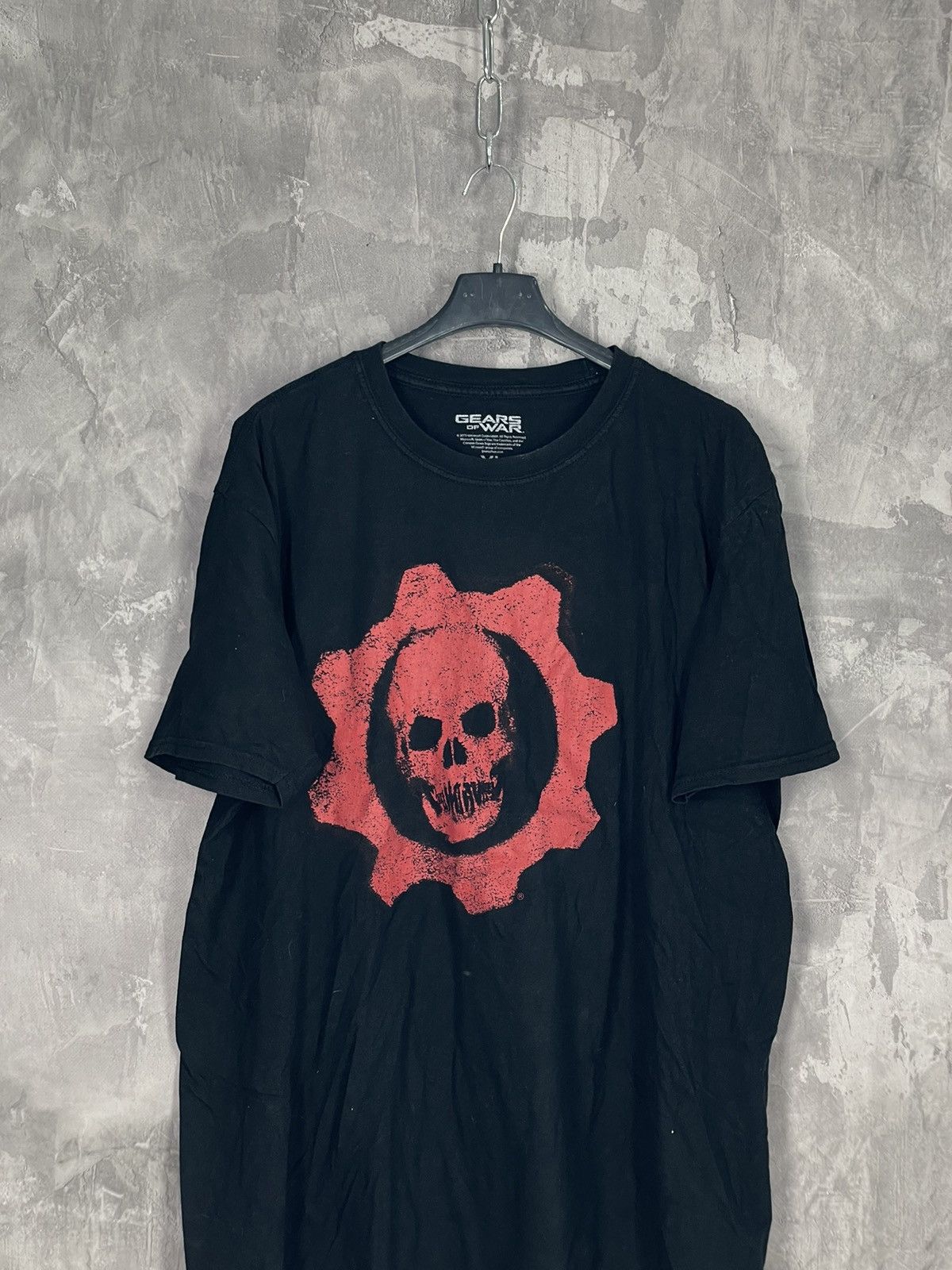 Vintage Vintage Gears of War T shirt 00s Video Game Black Sz M Size US M / EU 48-50 / 2 - 2 Thumbnail