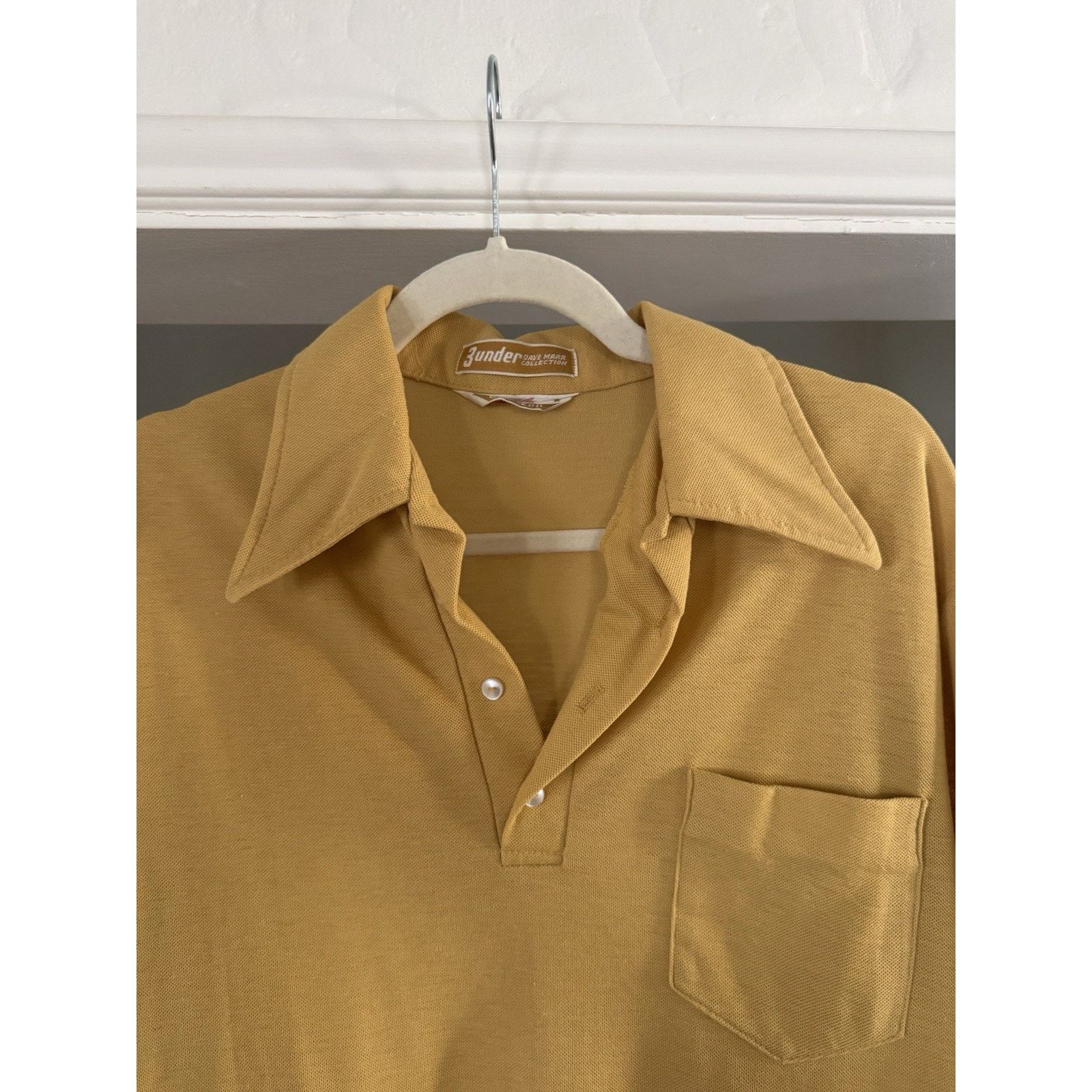 Jantzen Vintage Jantzen Pointy Collar Yellow Polo Medium M 3 Size US M / EU 48-50 / 2 - 3 Thumbnail