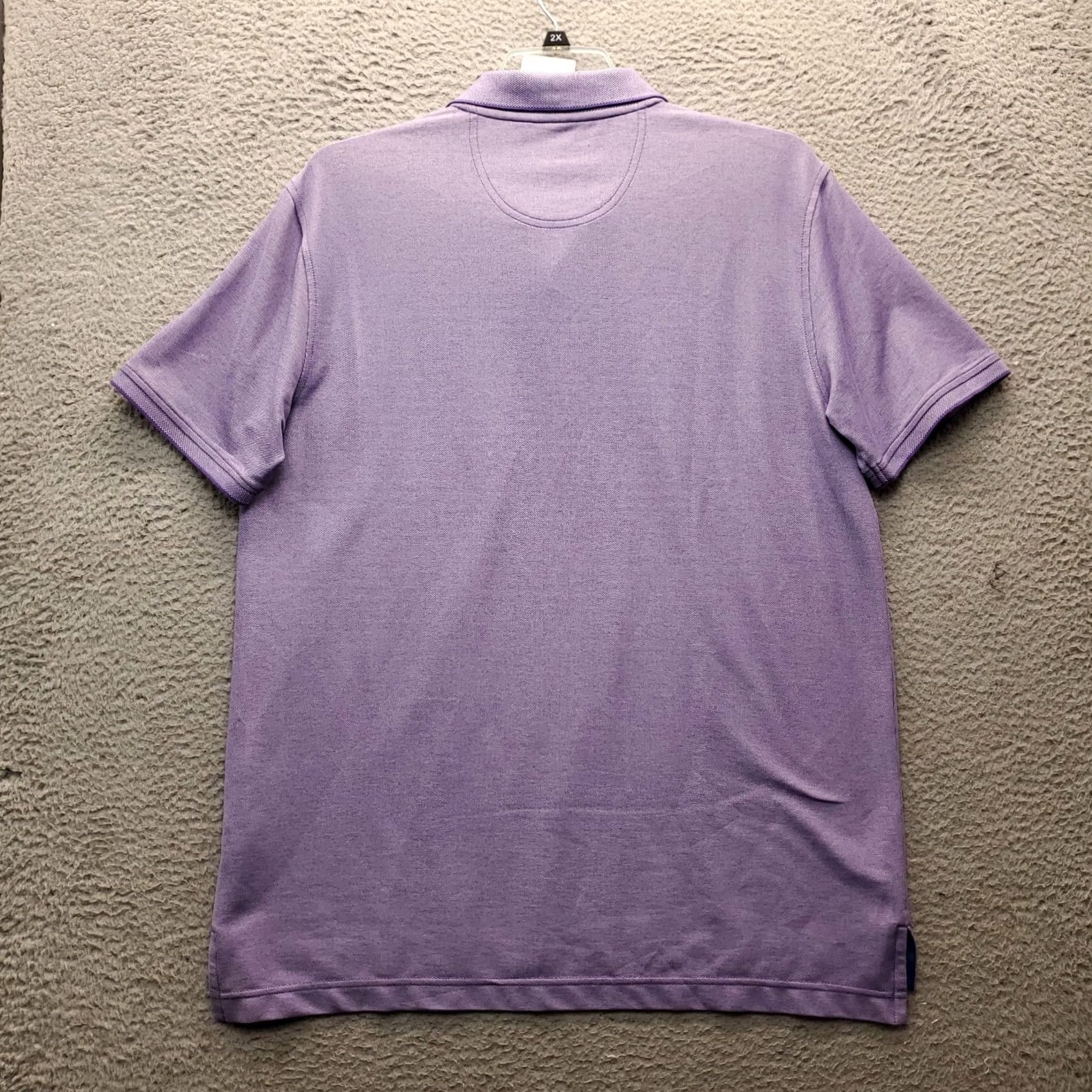 Izod IZOD Polo Shirt Mens Large Purple Advantage Performance Collared Breathable Stretch Shirt Size US L / EU 52-54 / 3 - 2 Thumbnail