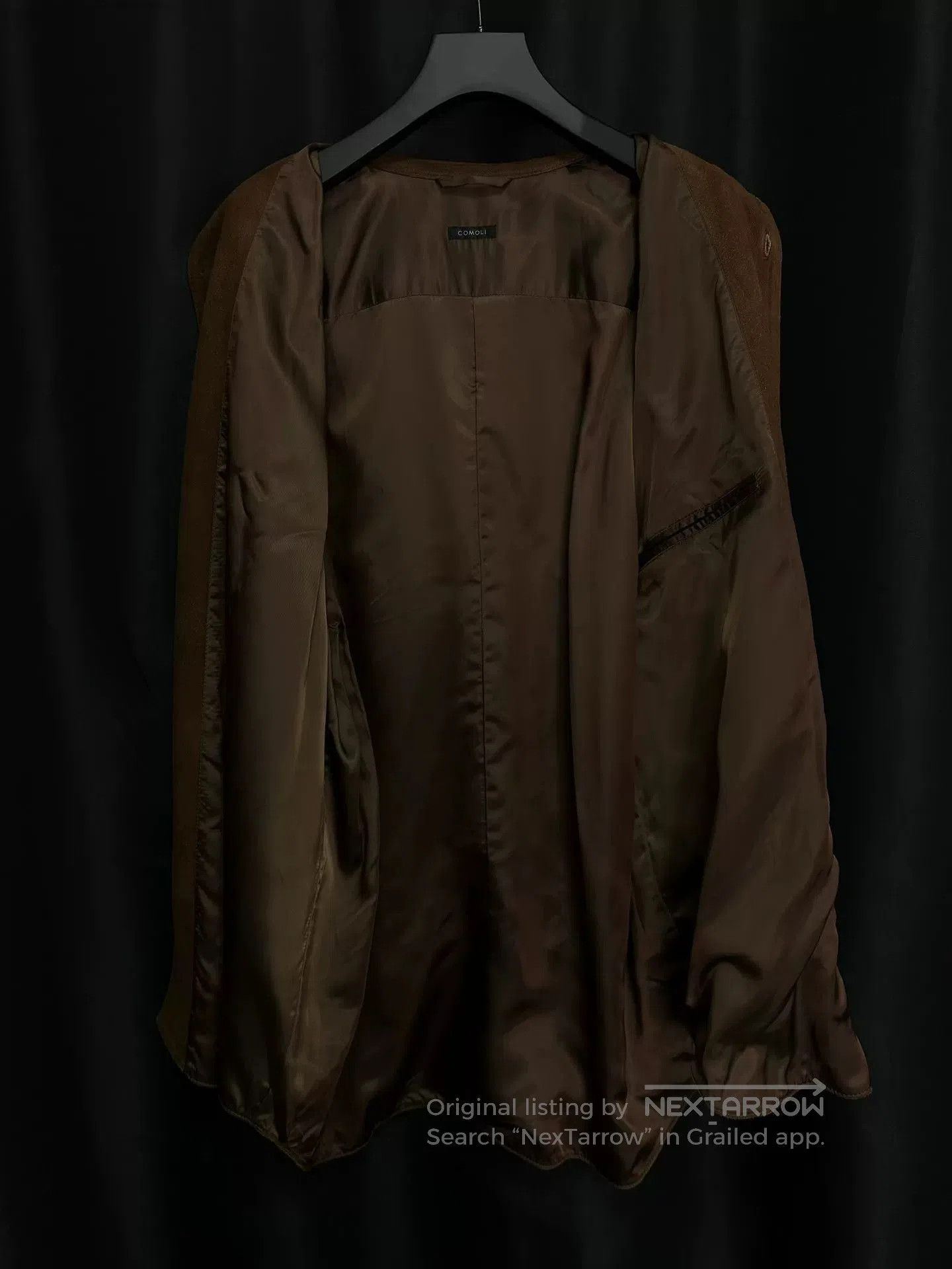 Comoli comoli deep brown deer leather shirt. Size US L / EU 52-54 / 3 - 4 Thumbnail