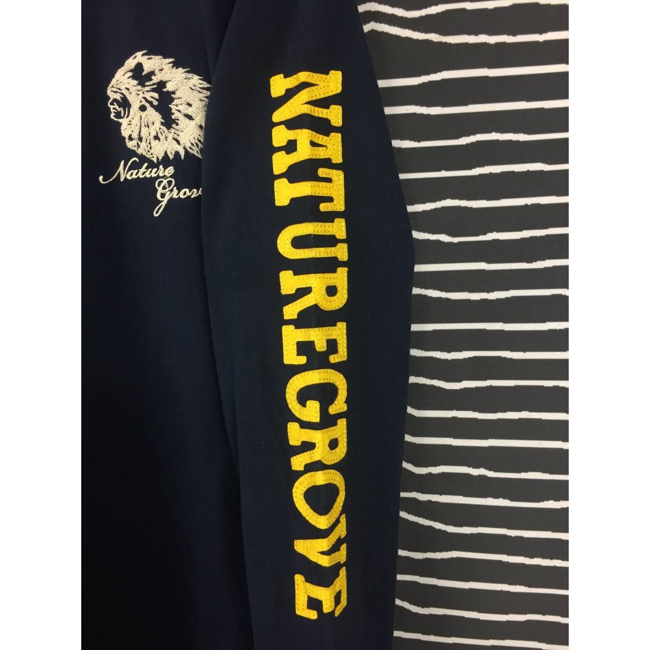 Vintage Nature Groove The Authentic Product Longsleeve Tee Size US M / EU 48-50 / 2 - 4 Thumbnail