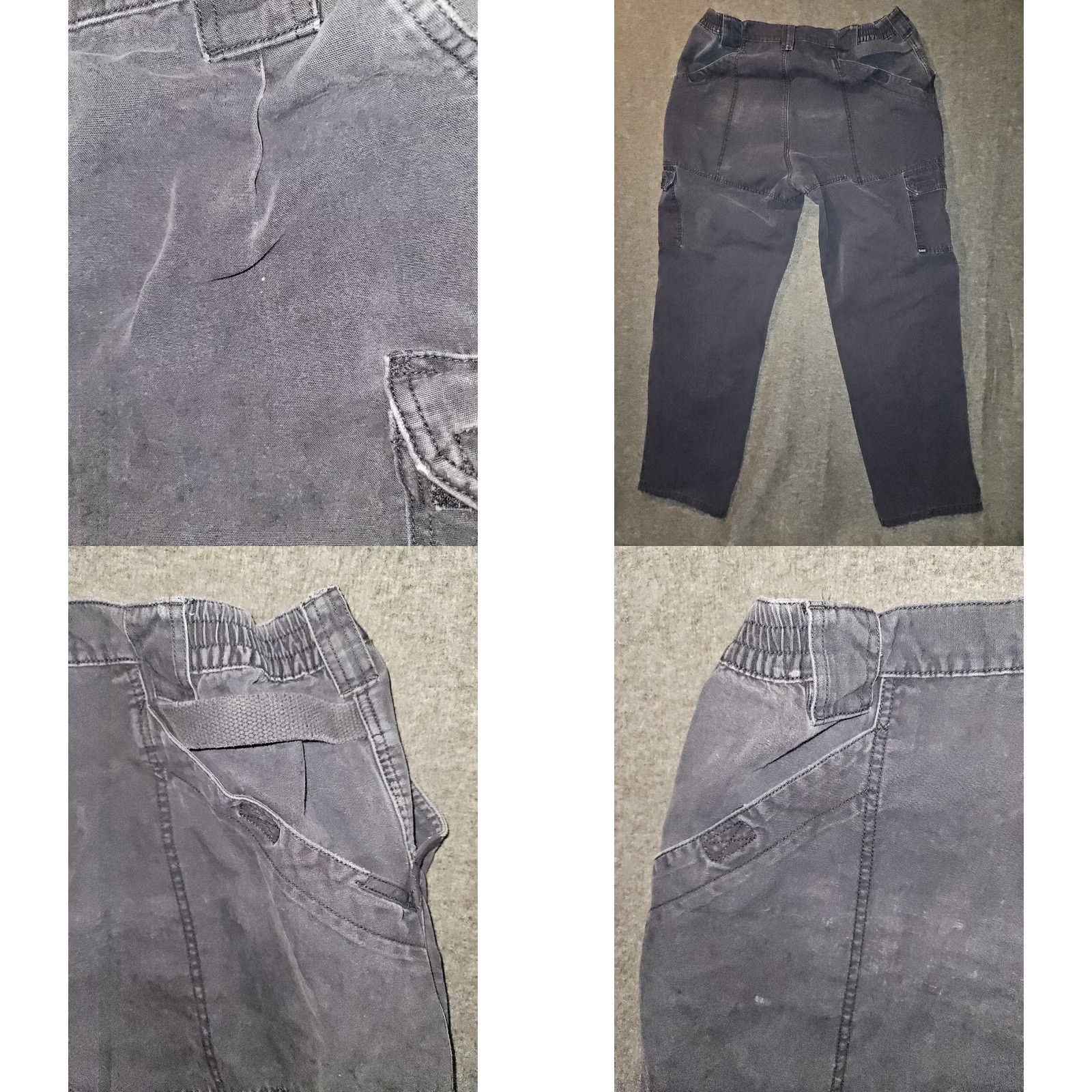 Vintage 5.11 Tactical Cargo Pants Mens - Dark Gray Workwear - Mid Rise Size US 40 / EU 56 - 8 Thumbnail