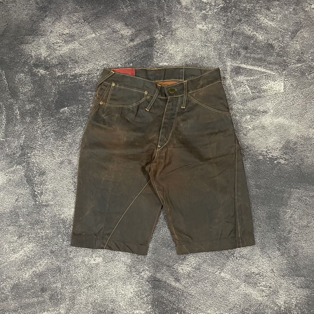 If Six Was Nine × Le Grande Bleu (L.G.B.) × Levi's 00's Levi's Red short jeans Size US 29 - 2 Thumbnail